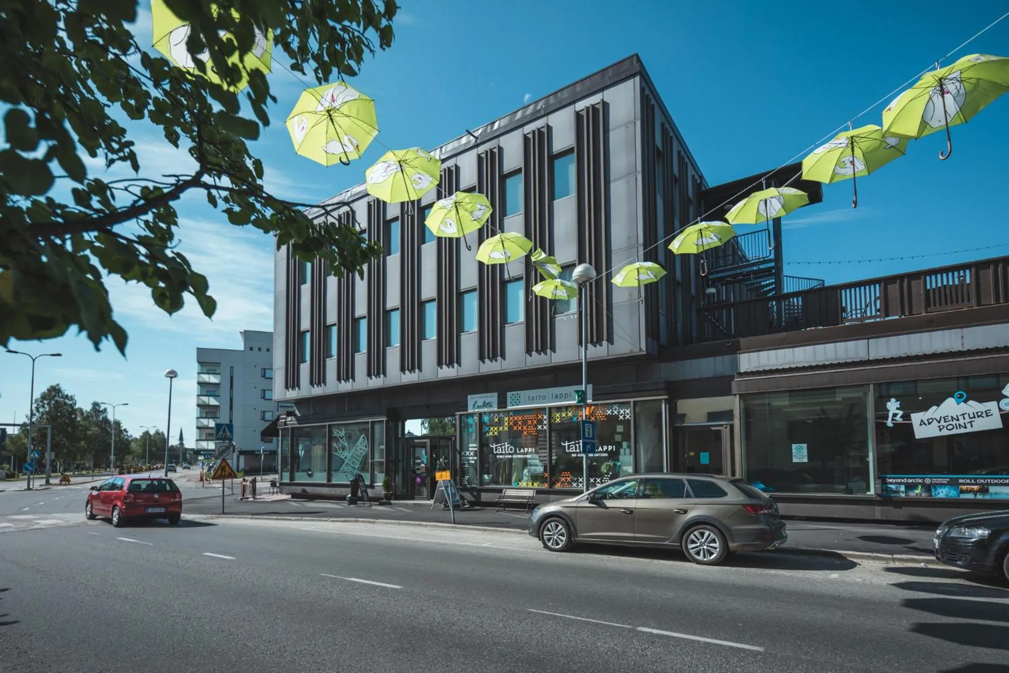 Property building in Hostel Café Koti