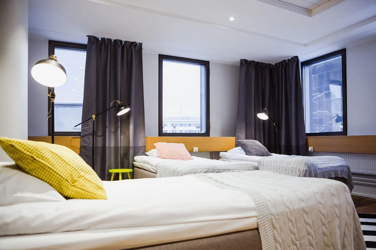 Bedroom, Bed in Hostel Café Koti