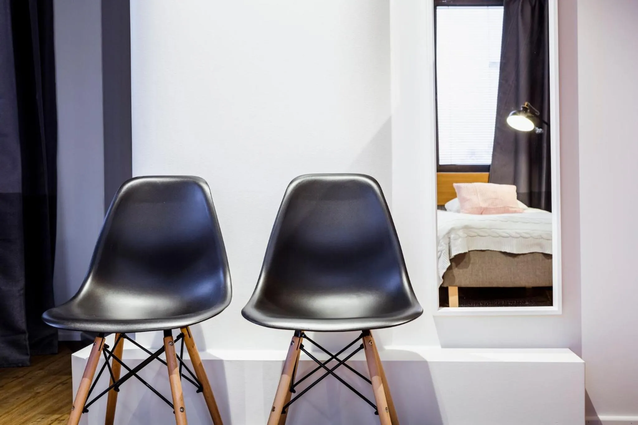 Seating area, Bed in Hostel Café Koti