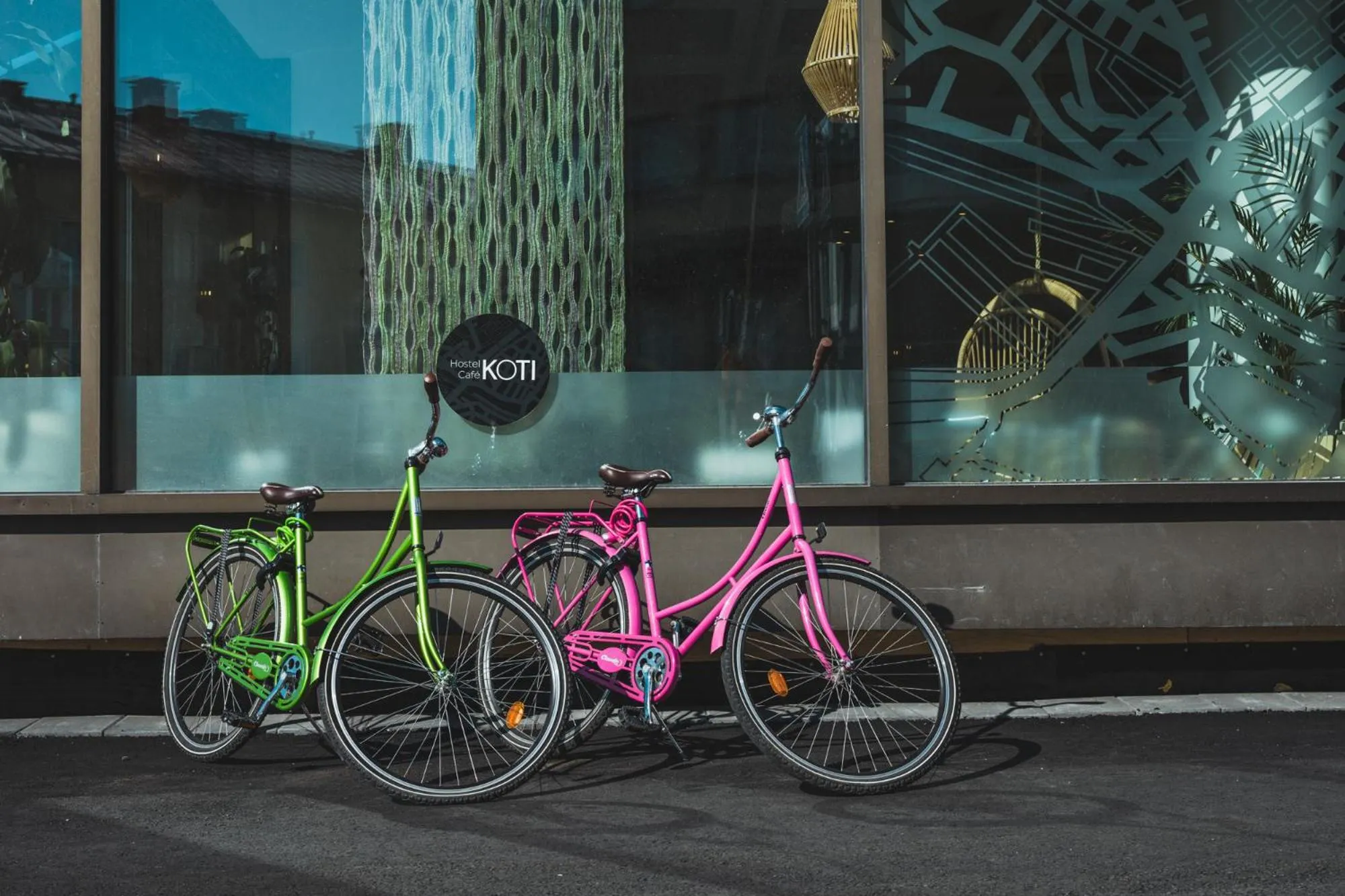 Property building in Hostel Café Koti