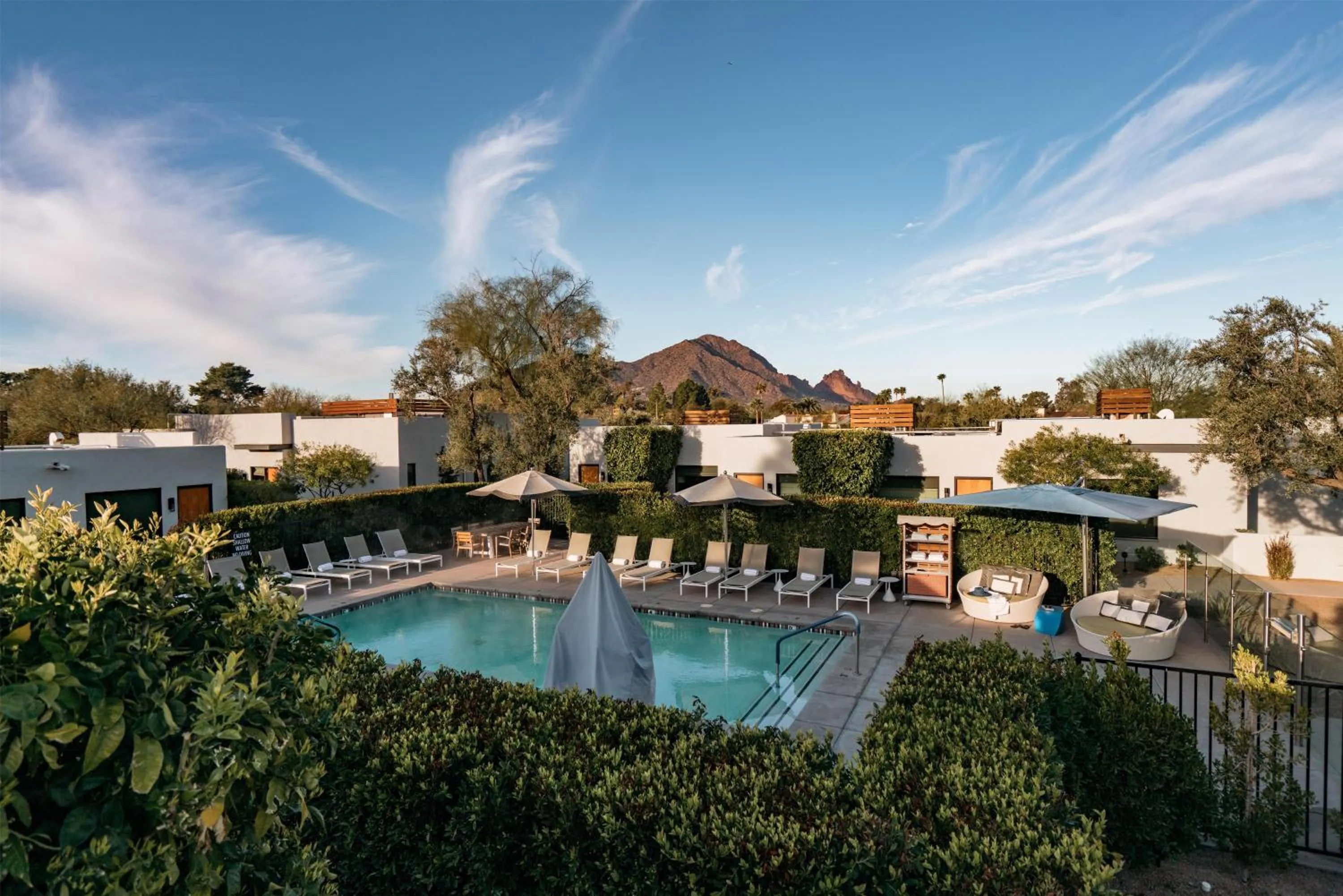 Swimming pool in Andaz Scottsdale Resort & Bungalows