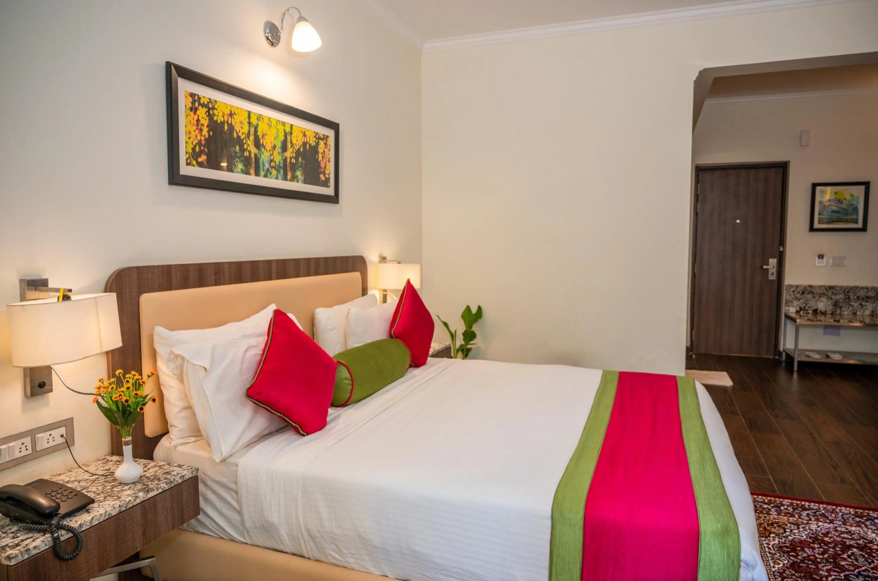 Bed in La Oasis by Meraden ,Goa