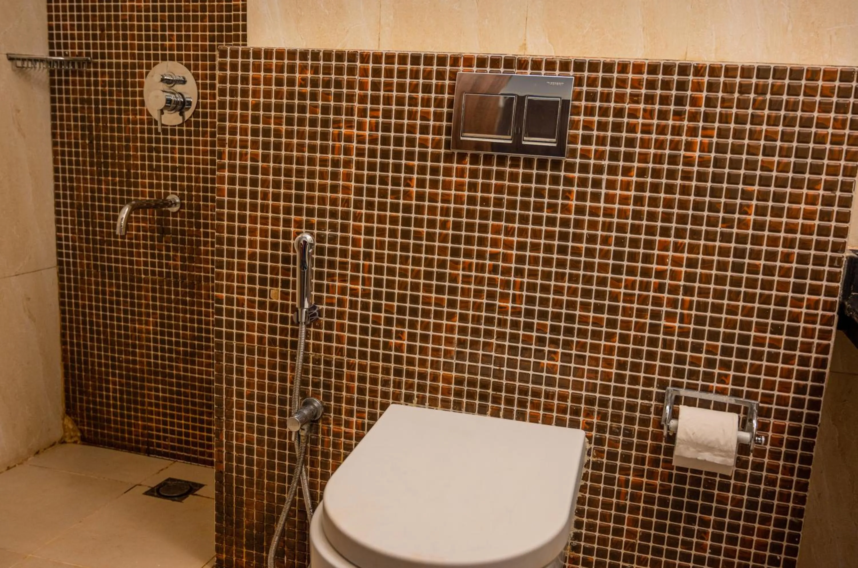 Toilet in La Oasis by Meraden ,Goa