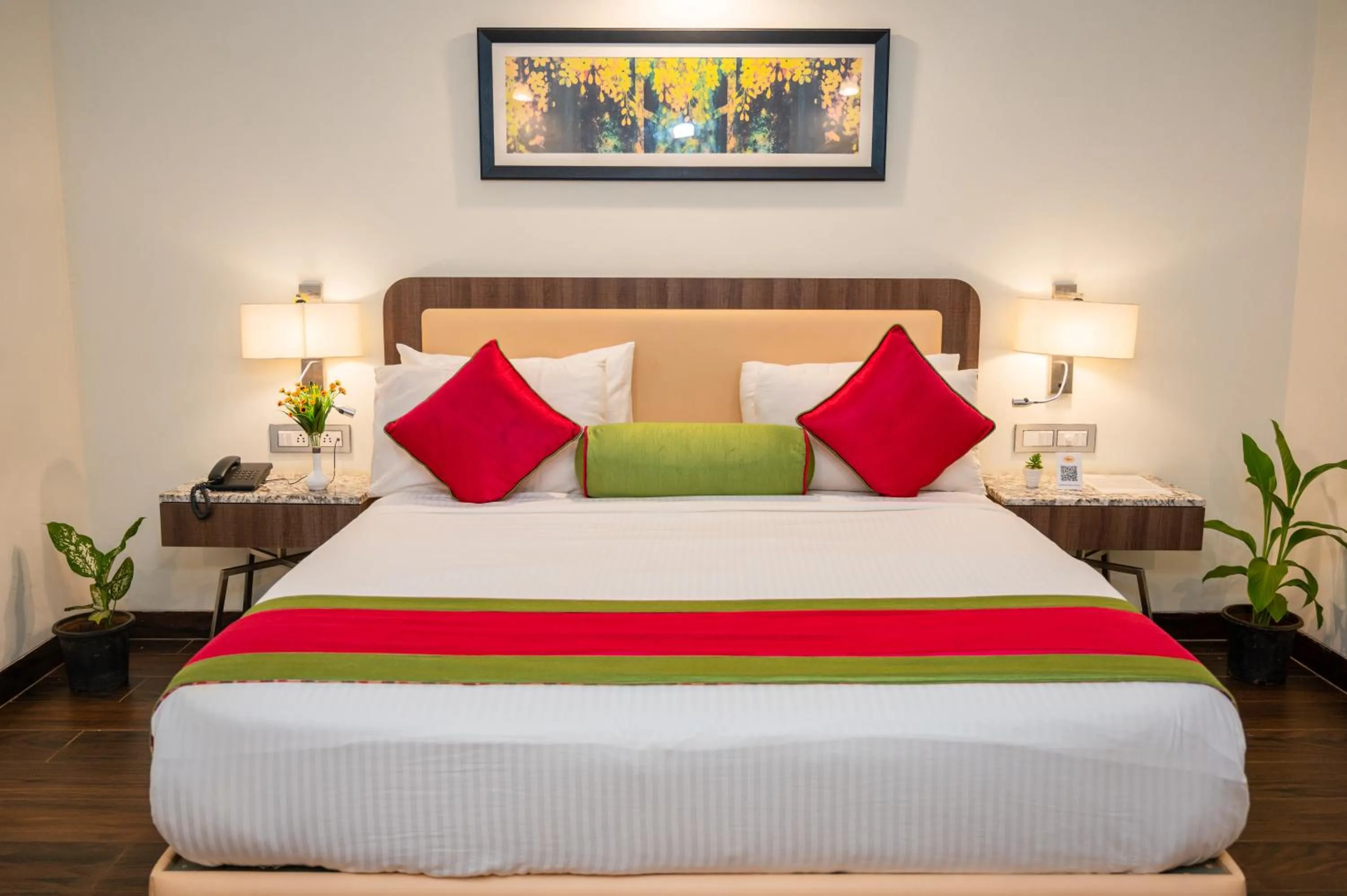 Bed in La Oasis by Meraden ,Goa