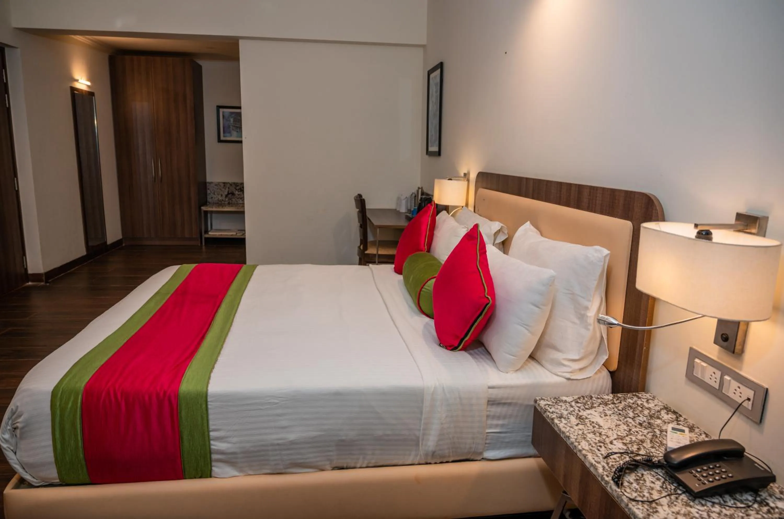 Bed in La Oasis by Meraden ,Goa