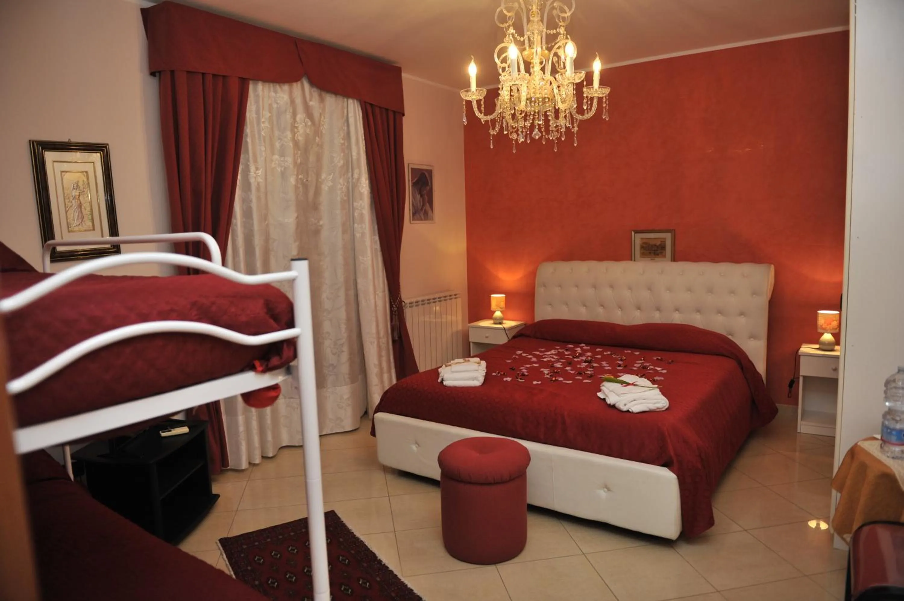 Bed in B&B Villa San Leonardo