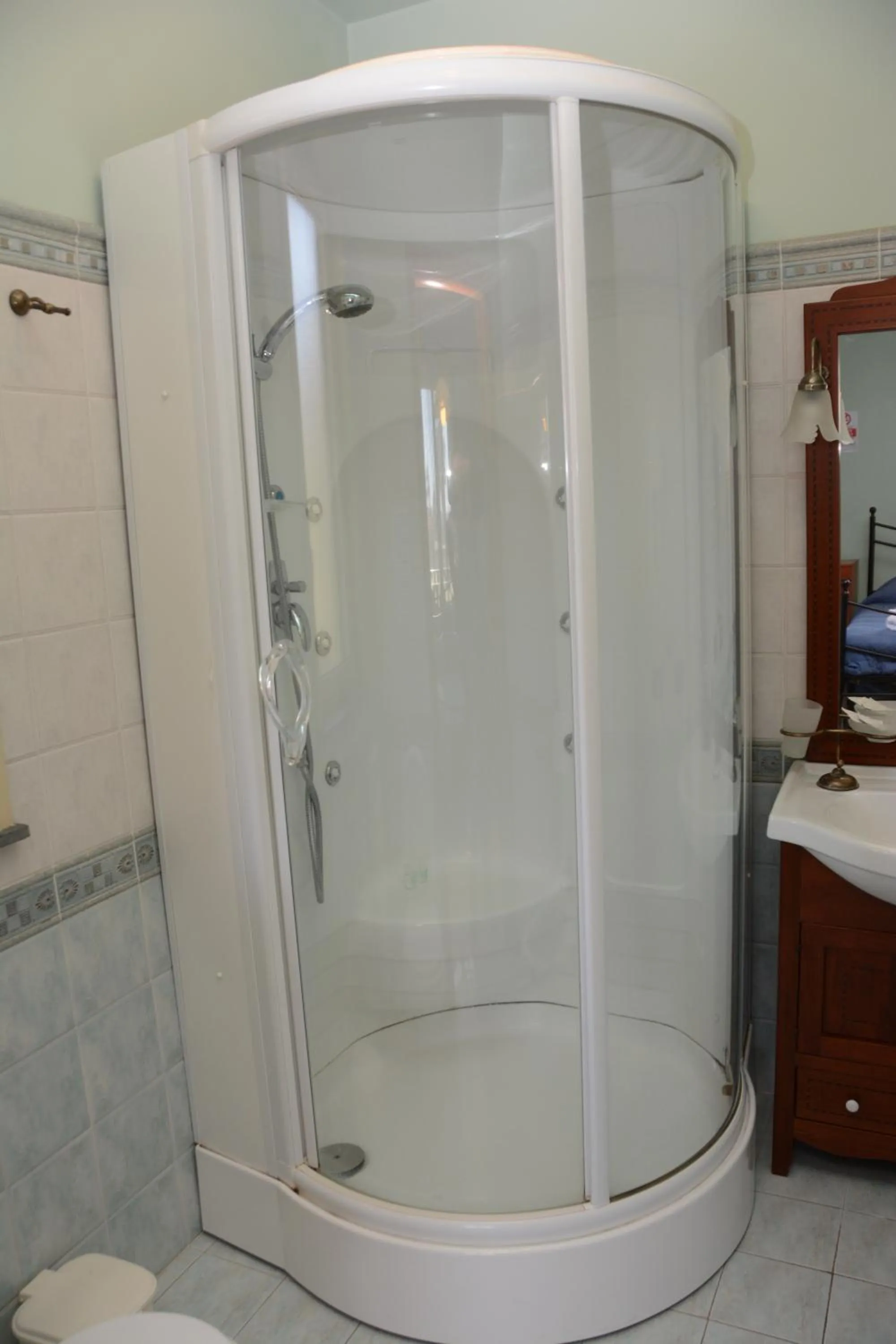 Shower in B&B Villa San Leonardo