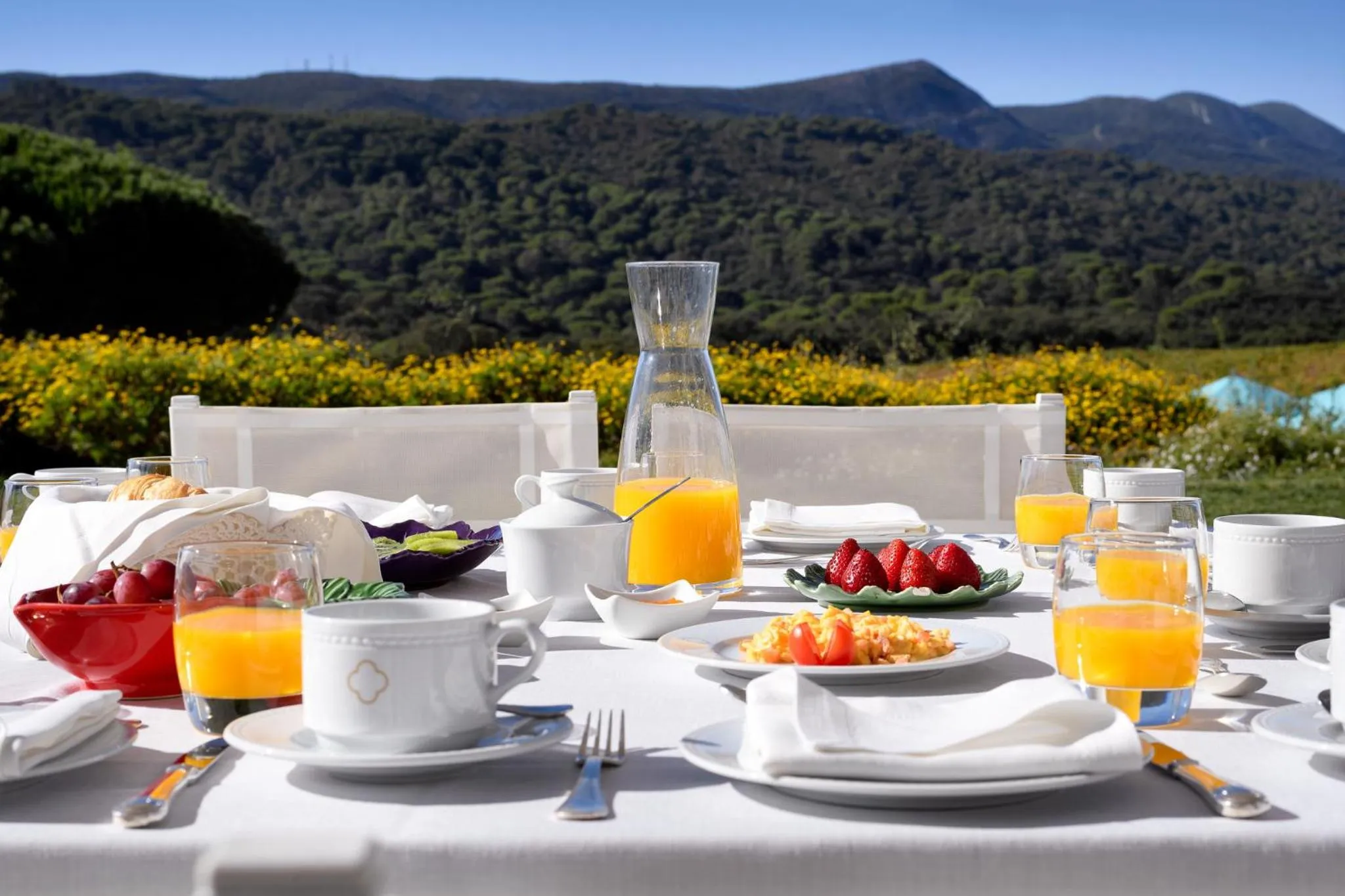 Mountain view in Hotel Casa Palmela - Small Luxury Hotels of The World, Hotel & Villas