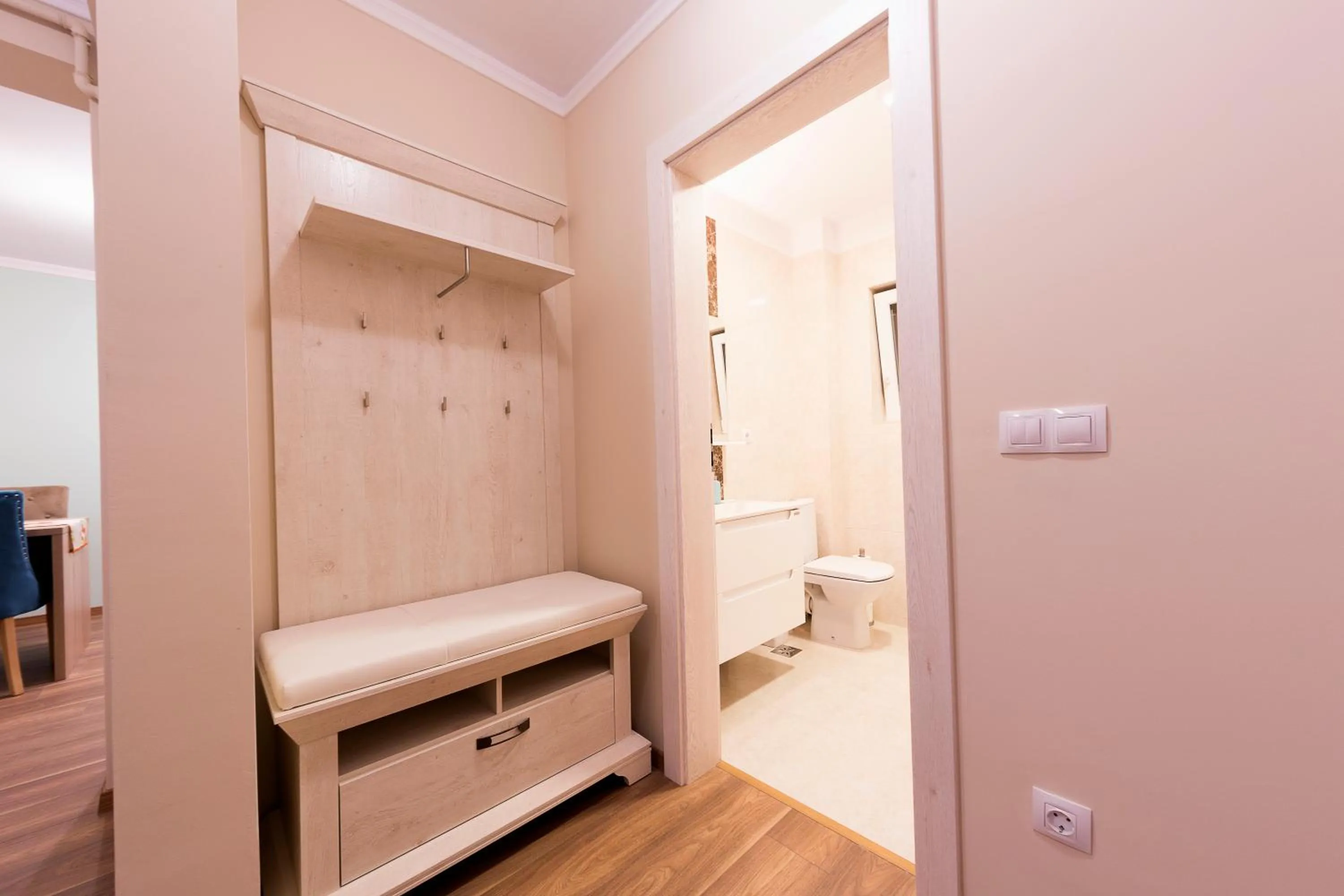 Decorative detail in Crema Residence