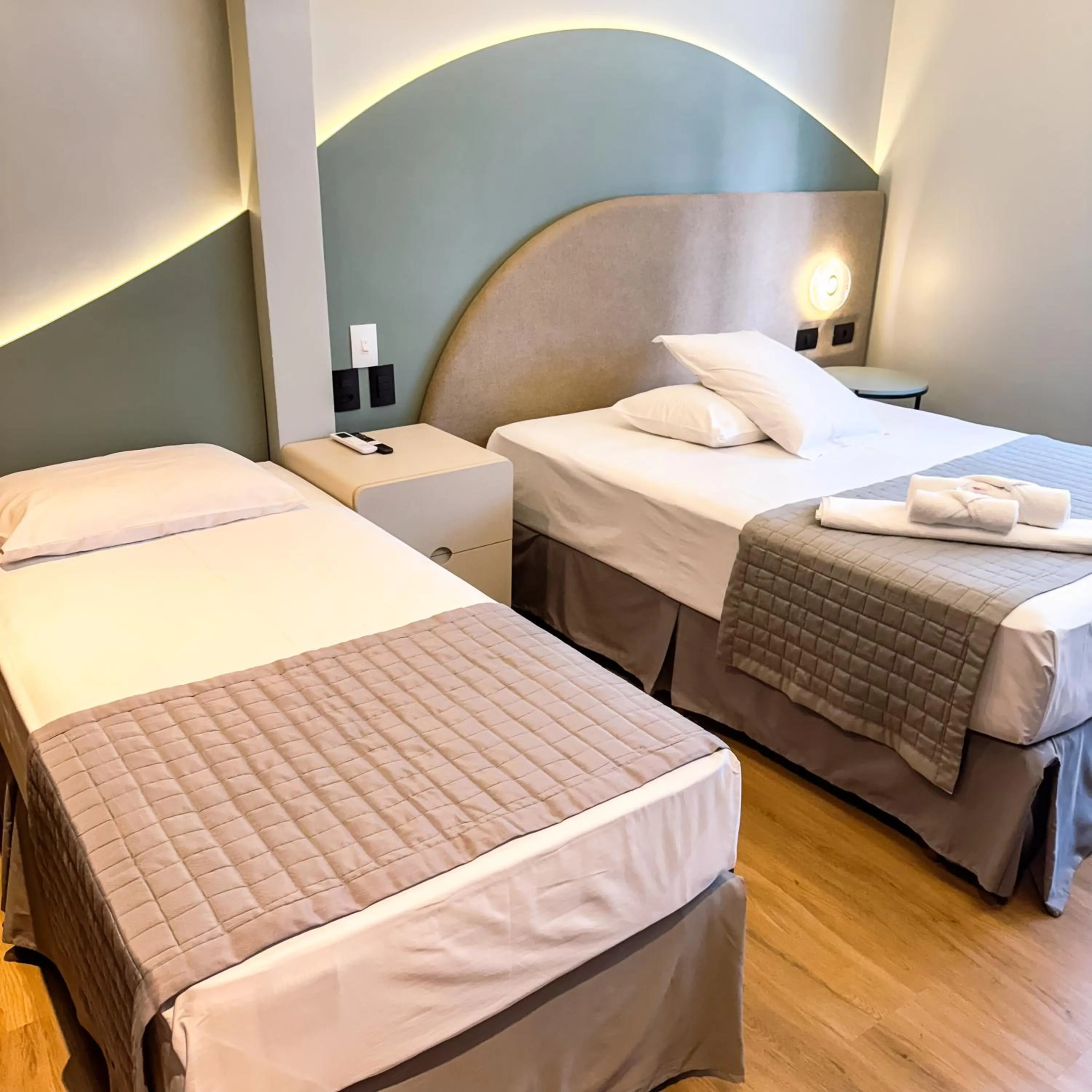 Bed in Hotel Zata e Flats