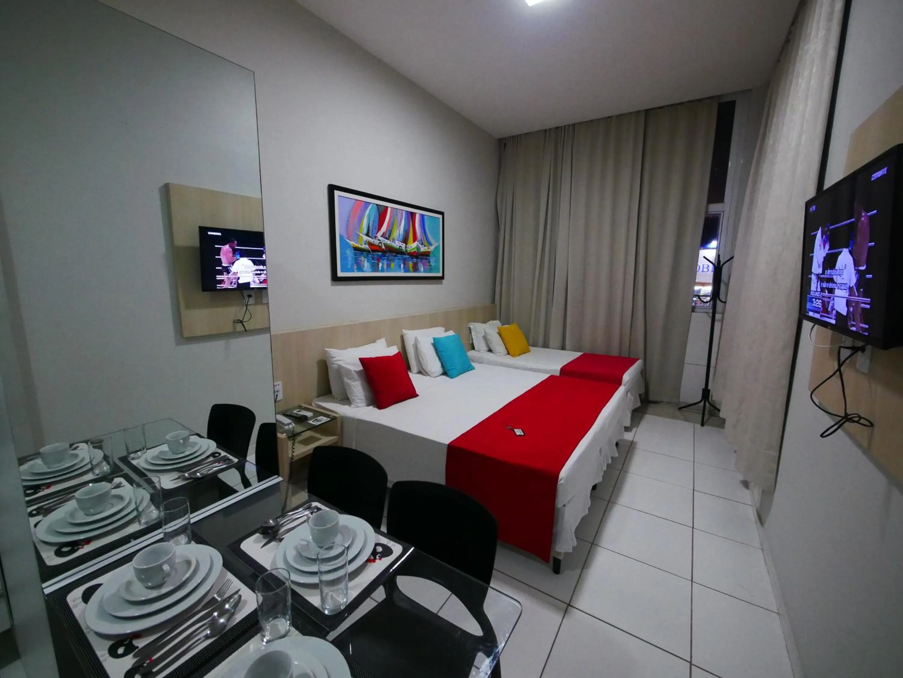 Photo of the whole room, Bed in Pousada Marie Claire Flats