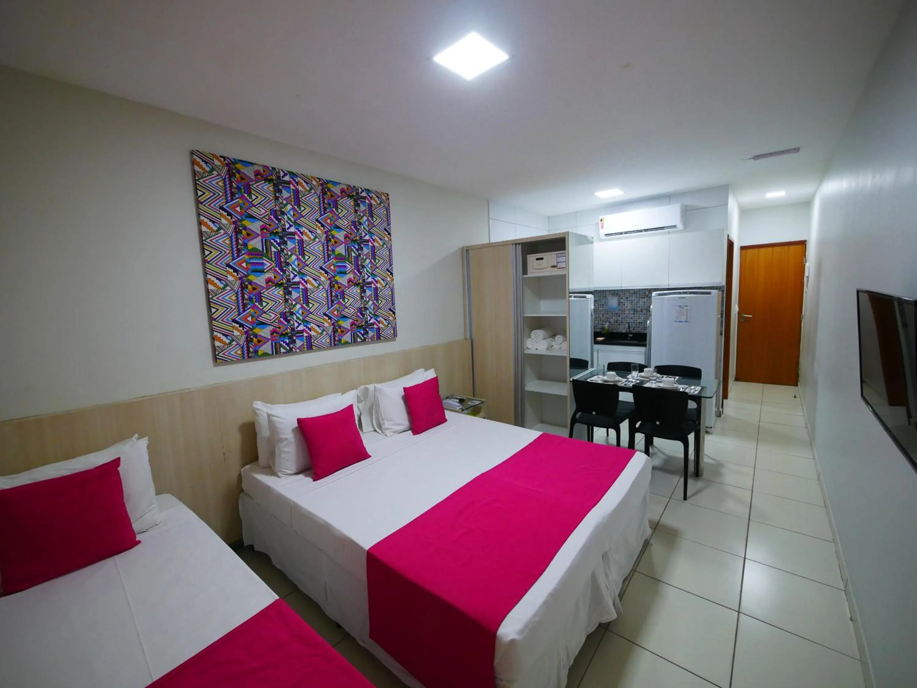 Photo of the whole room, Bed in Pousada Marie Claire Flats