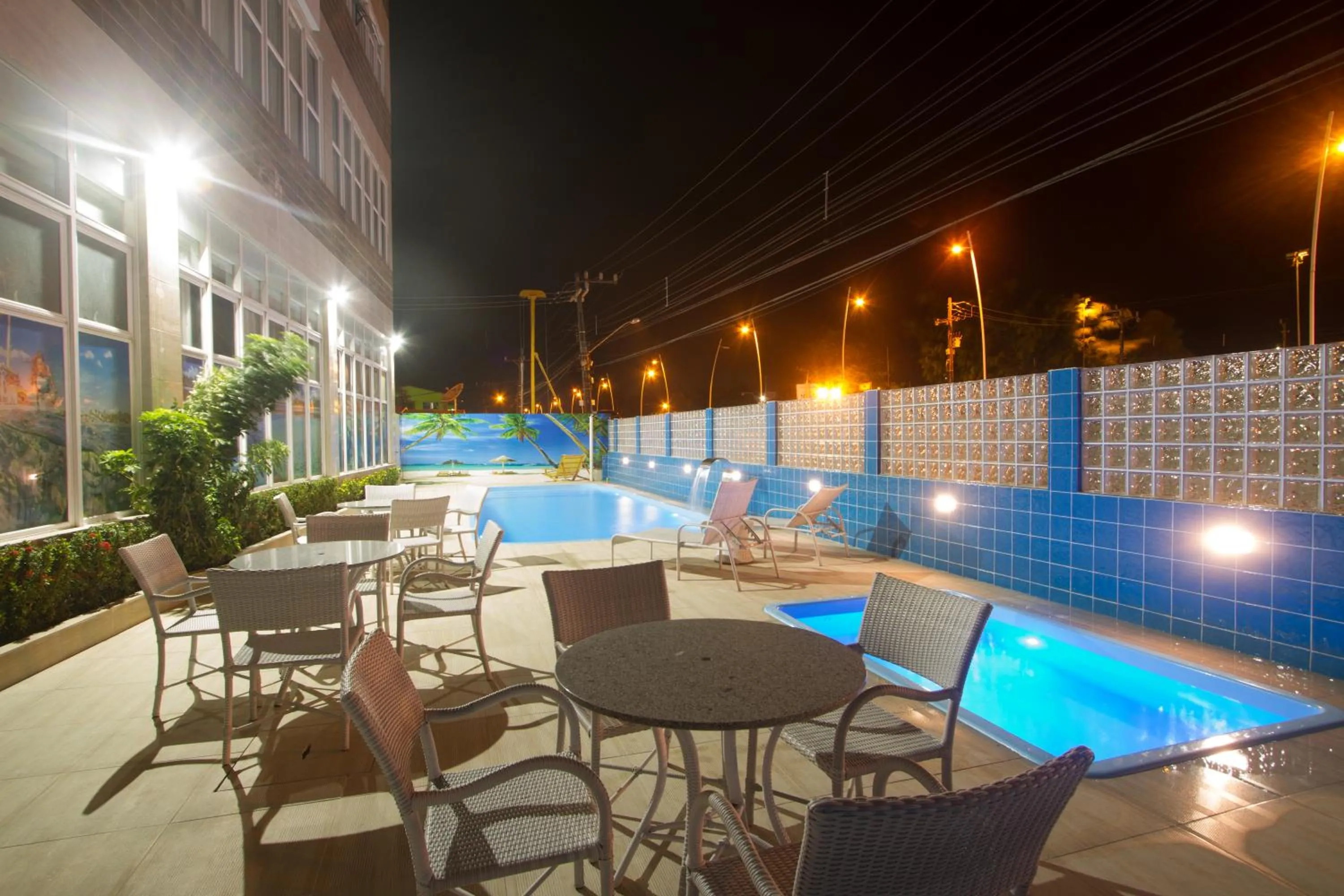 Swimming pool in Pousada Marie Claire Flats