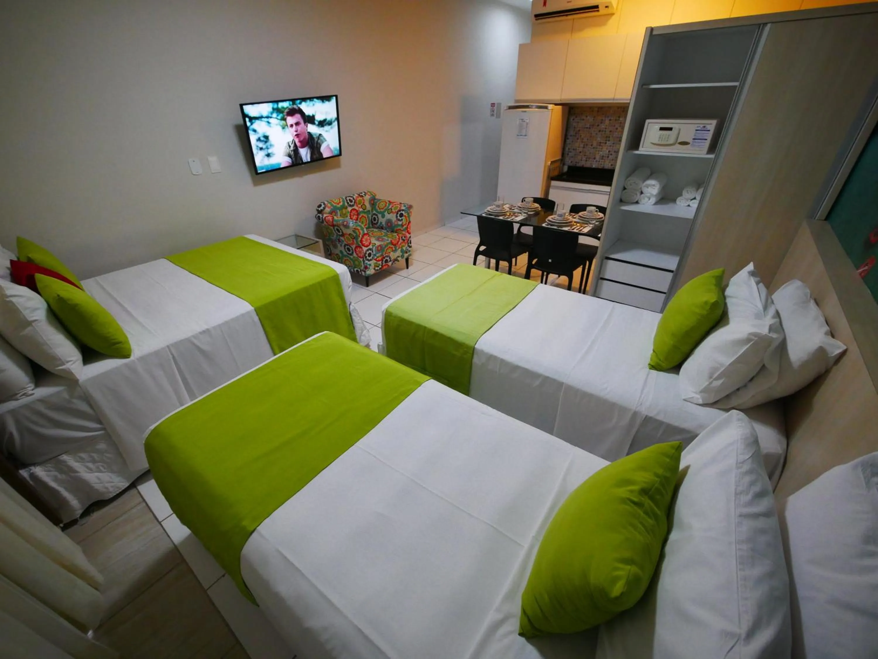 Photo of the whole room, Bed in Pousada Marie Claire Flats