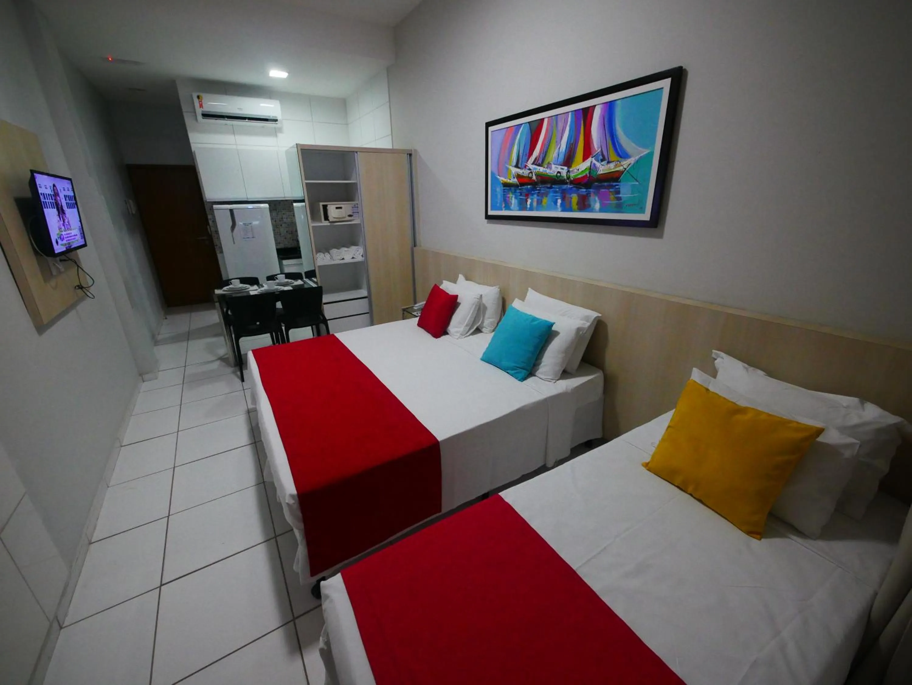 Photo of the whole room, Bed in Pousada Marie Claire Flats