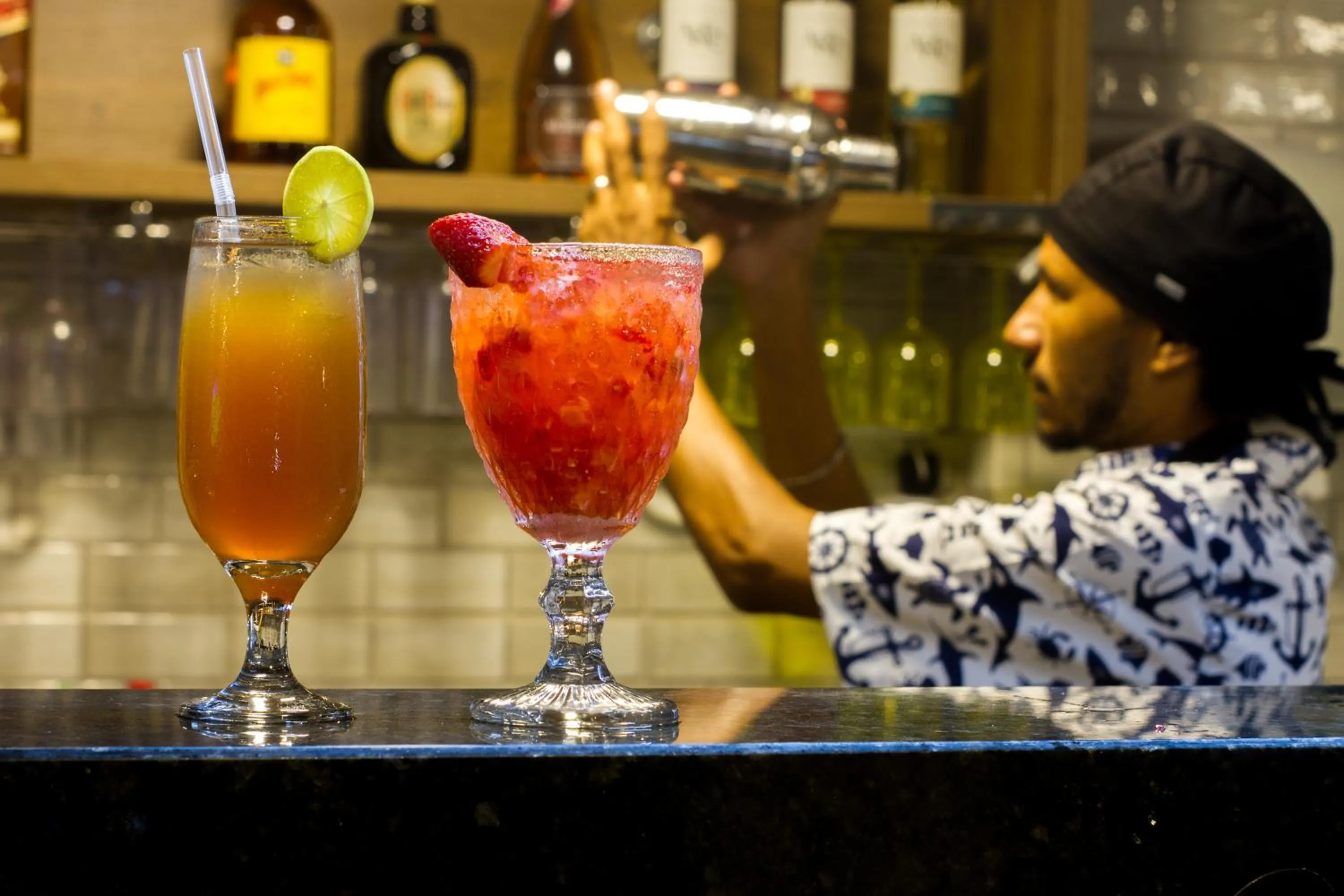 Drinks in Pousada Marie Claire Flats