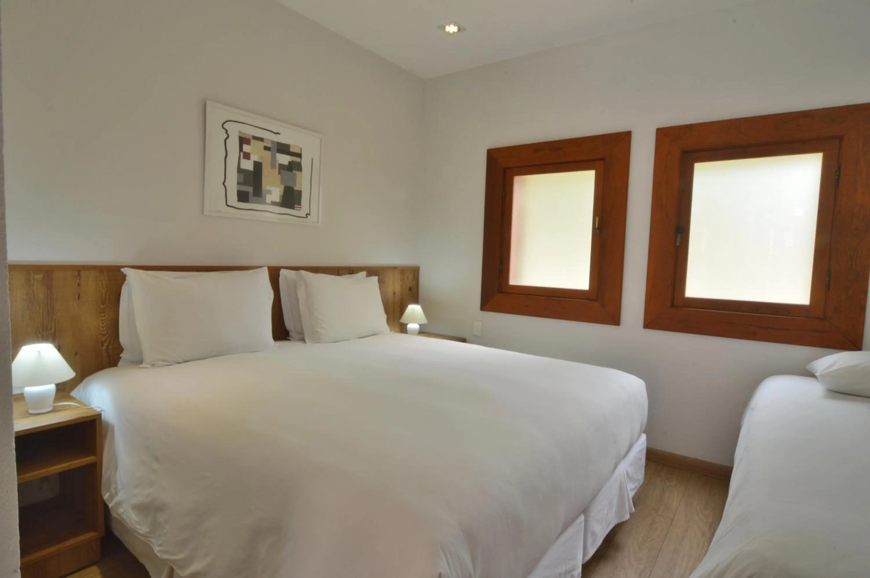 Bed in Hotel Magique Le Canton