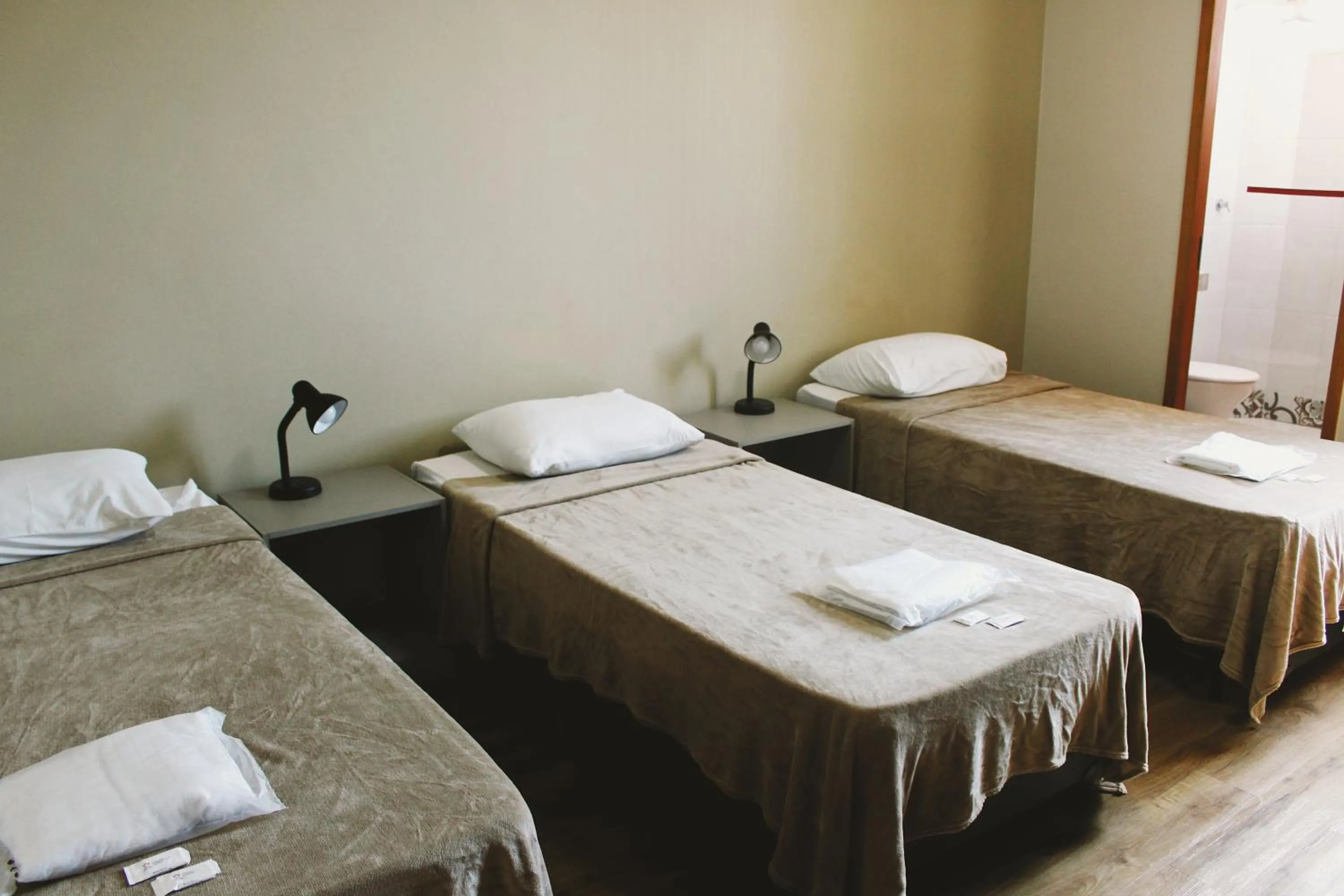 Bed in Hotel Pousada Del Rey