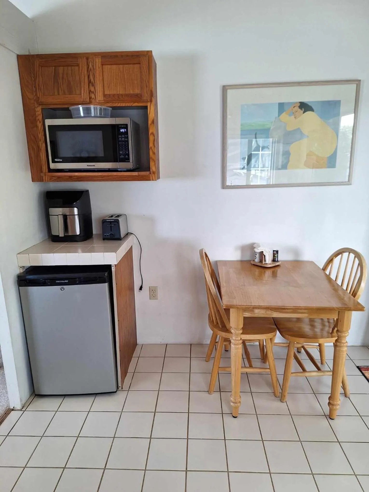 Dining area in Belle Vue Waimea B&B Corporation - Big Island of Hawaii