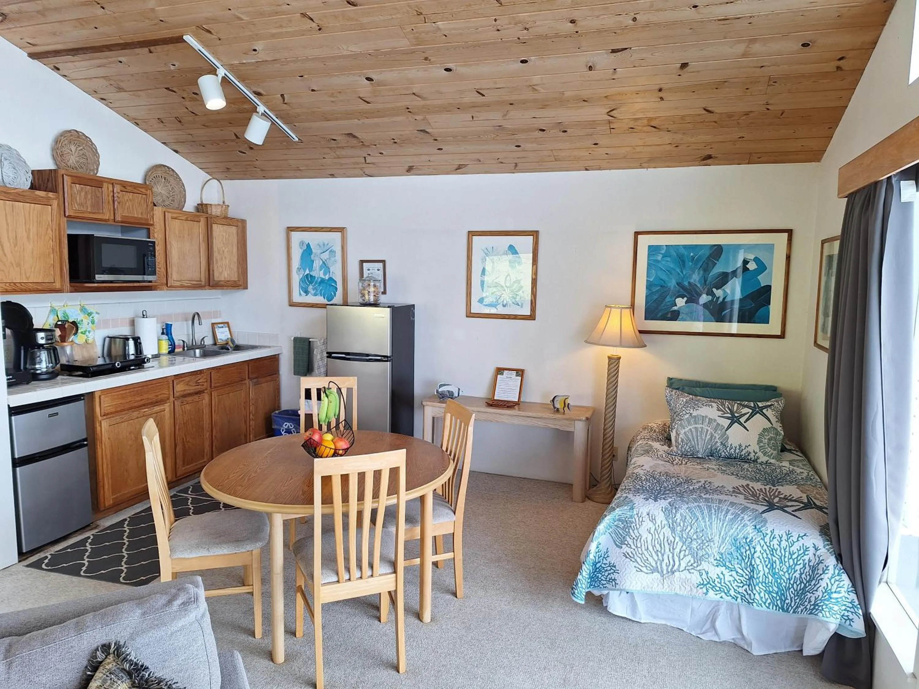 Bed in Belle Vue Waimea B&B Corporation - Big Island of Hawaii