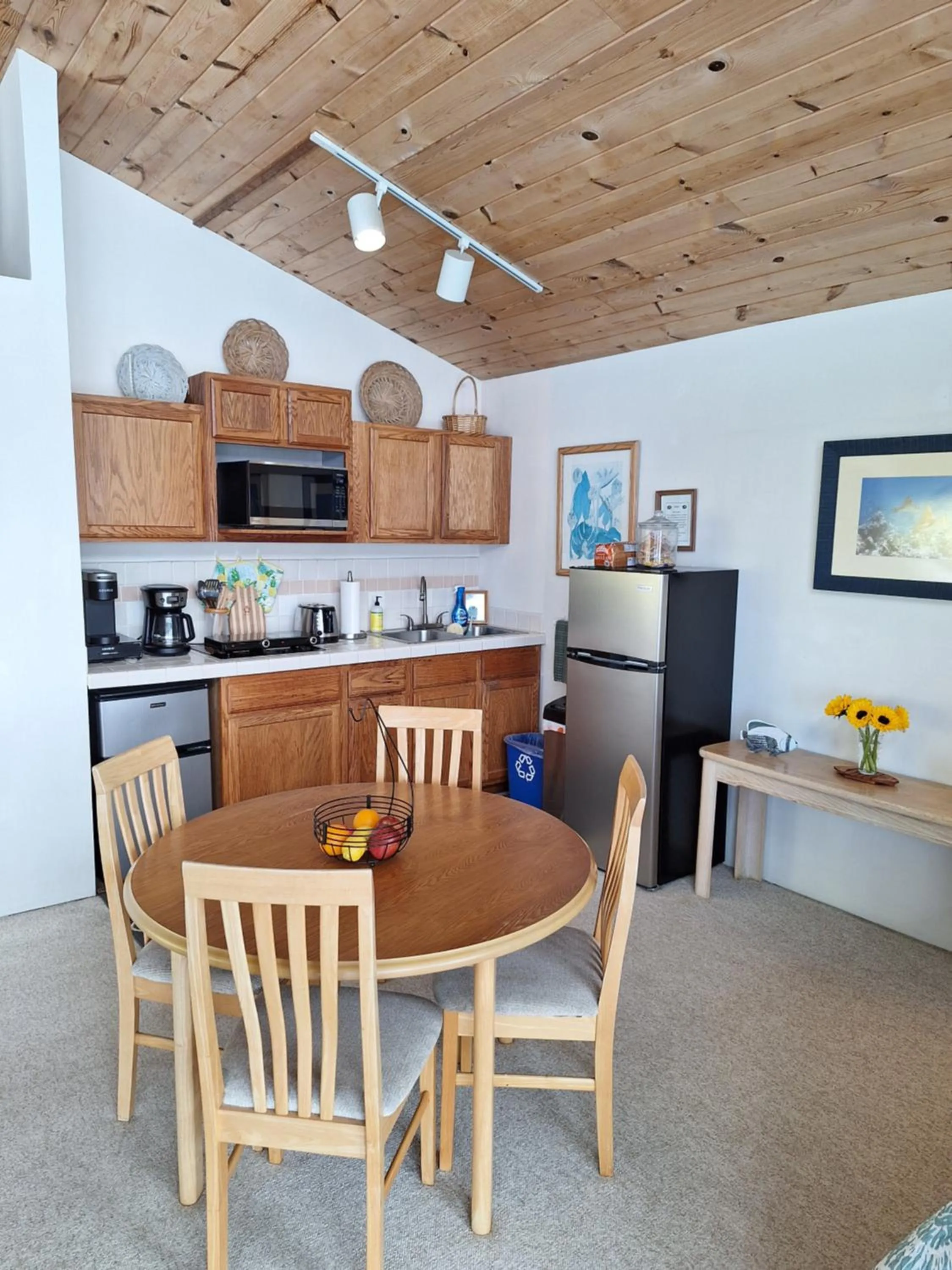 Kitchen or kitchenette in Belle Vue Waimea B&B Corporation - Big Island of Hawaii