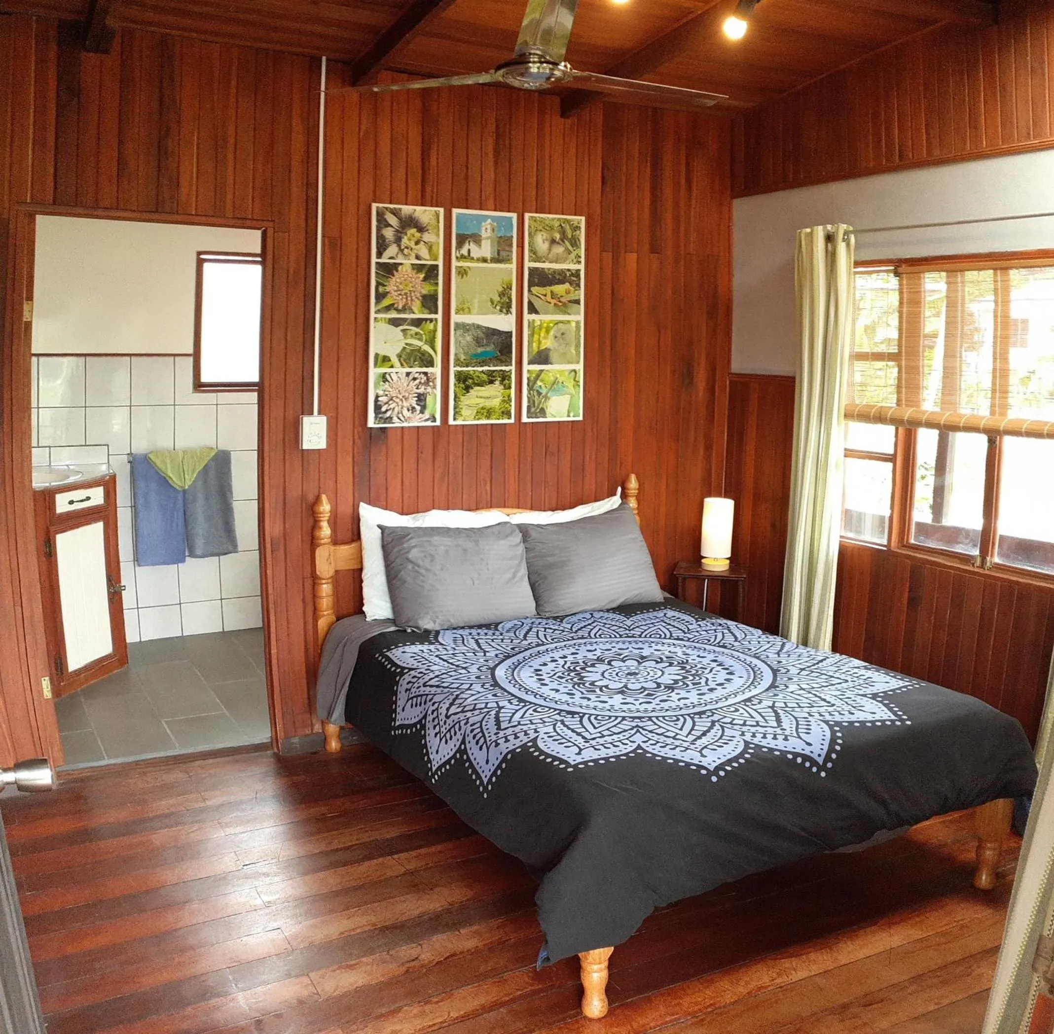Bed in Montaña Linda Guest House Orosi