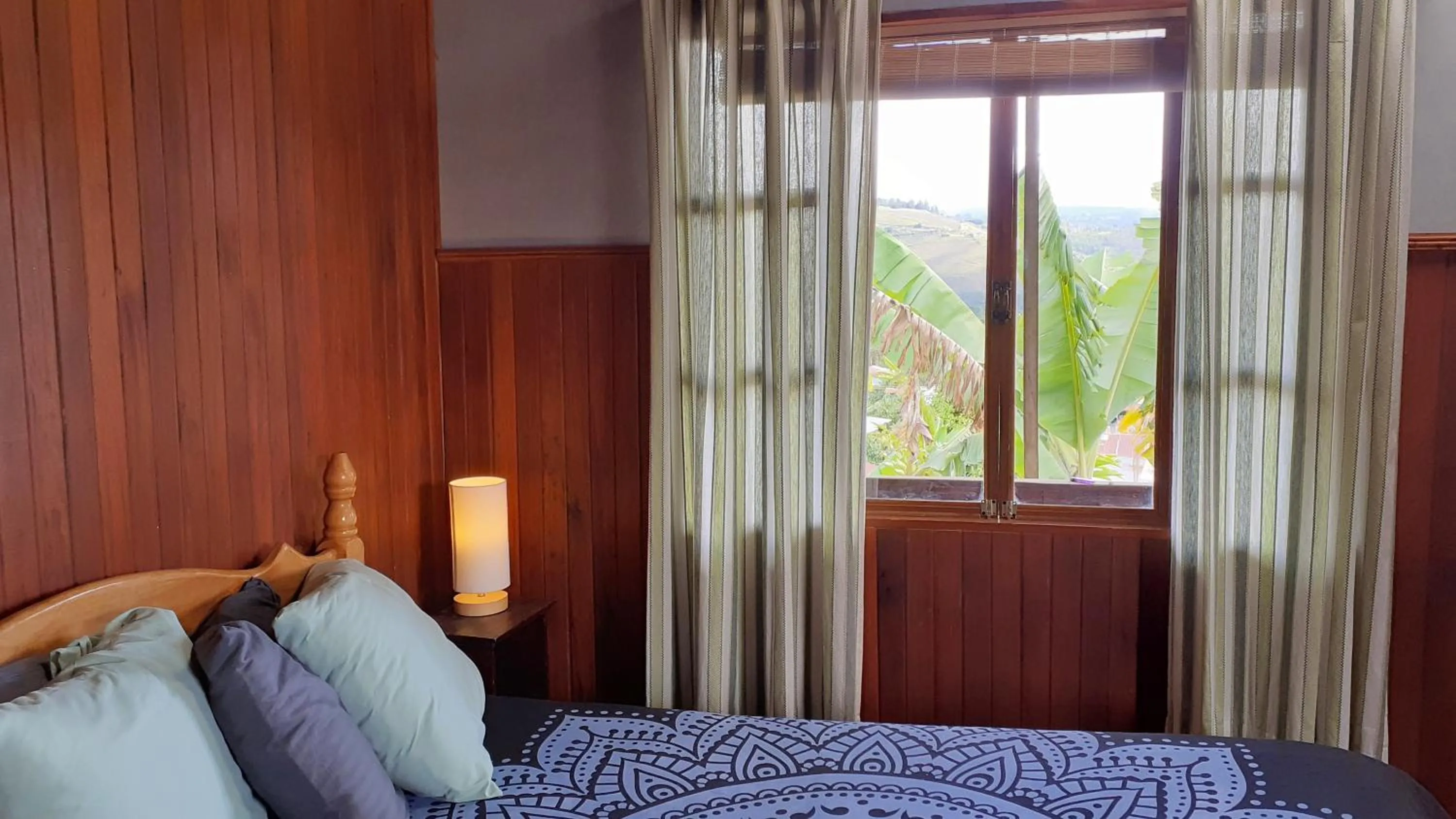 Photo of the whole room, Bed in Montaña Linda Guest House Orosi