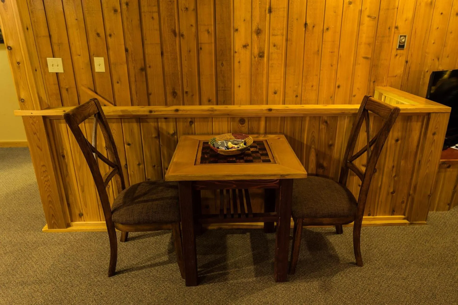 Seating area in Faithful Street Inn