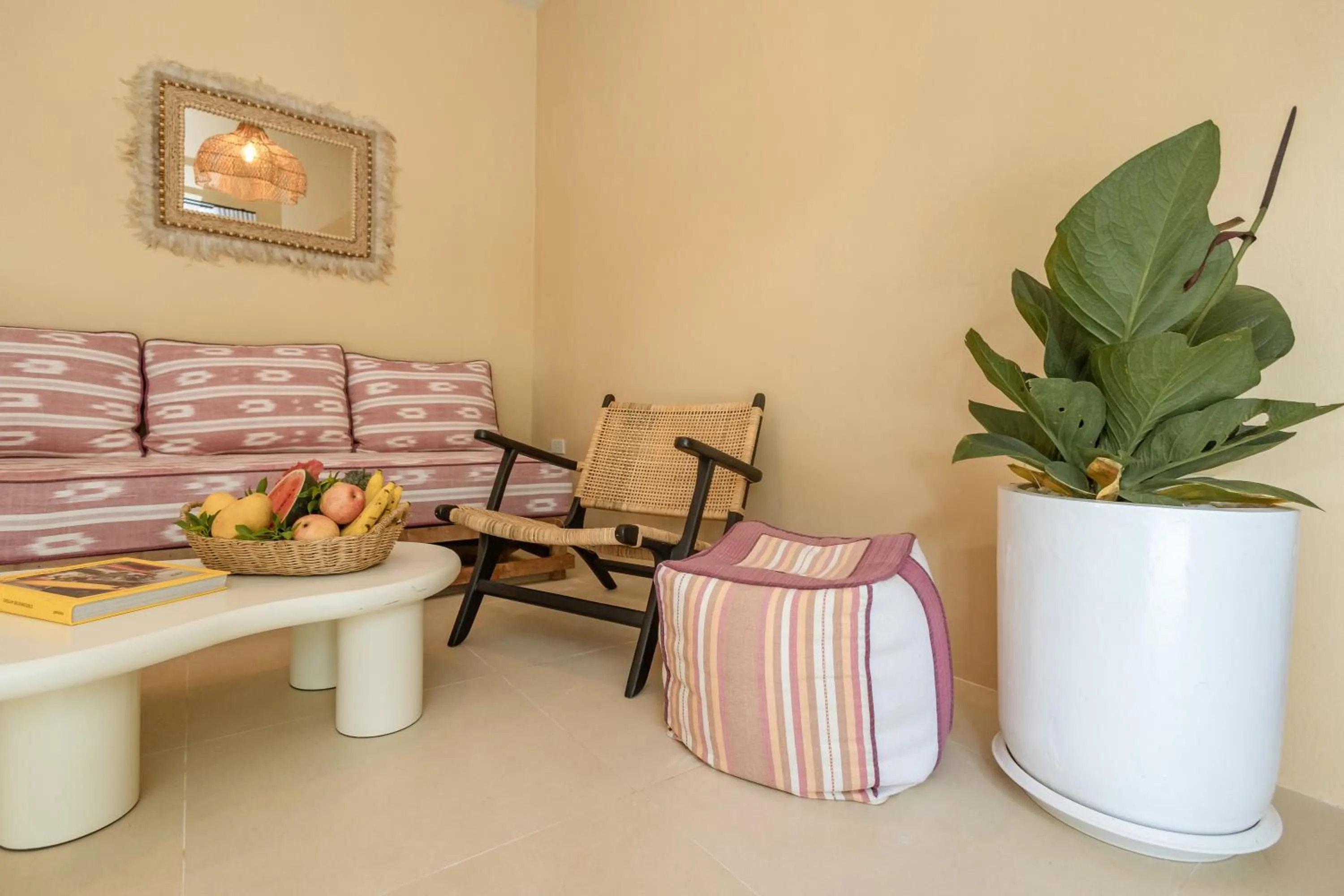 Living room in Indie Beach Bungalows