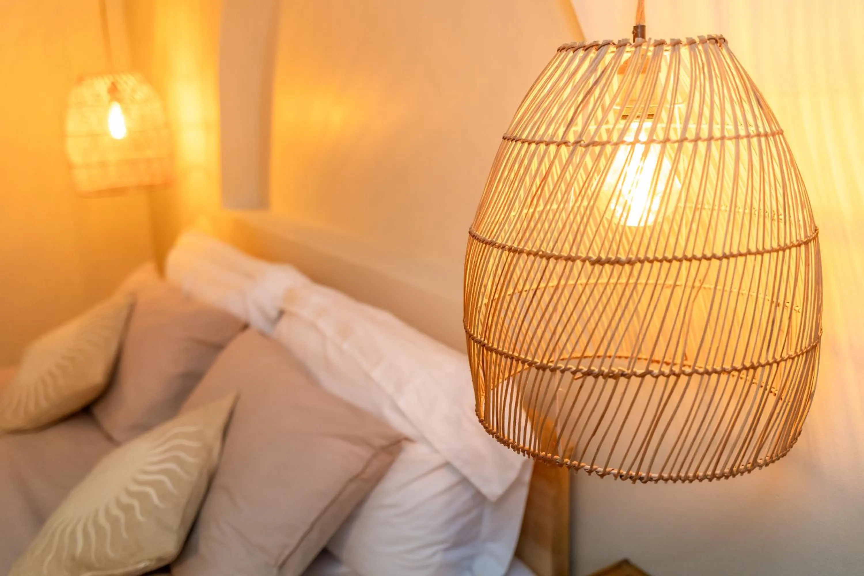 Bedroom, Bed in Indie Beach Bungalows