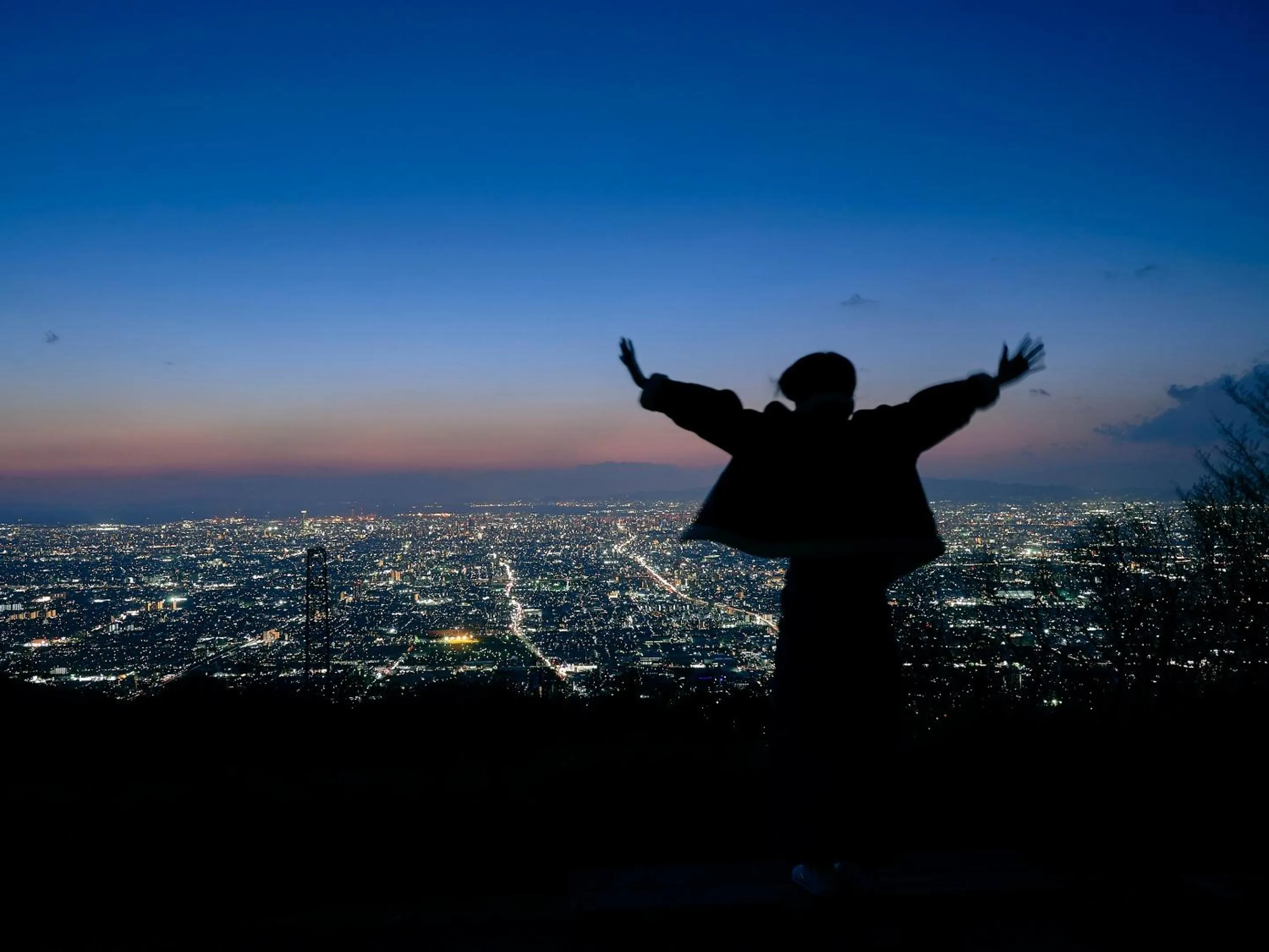 City view in Shiroyama Ryokan