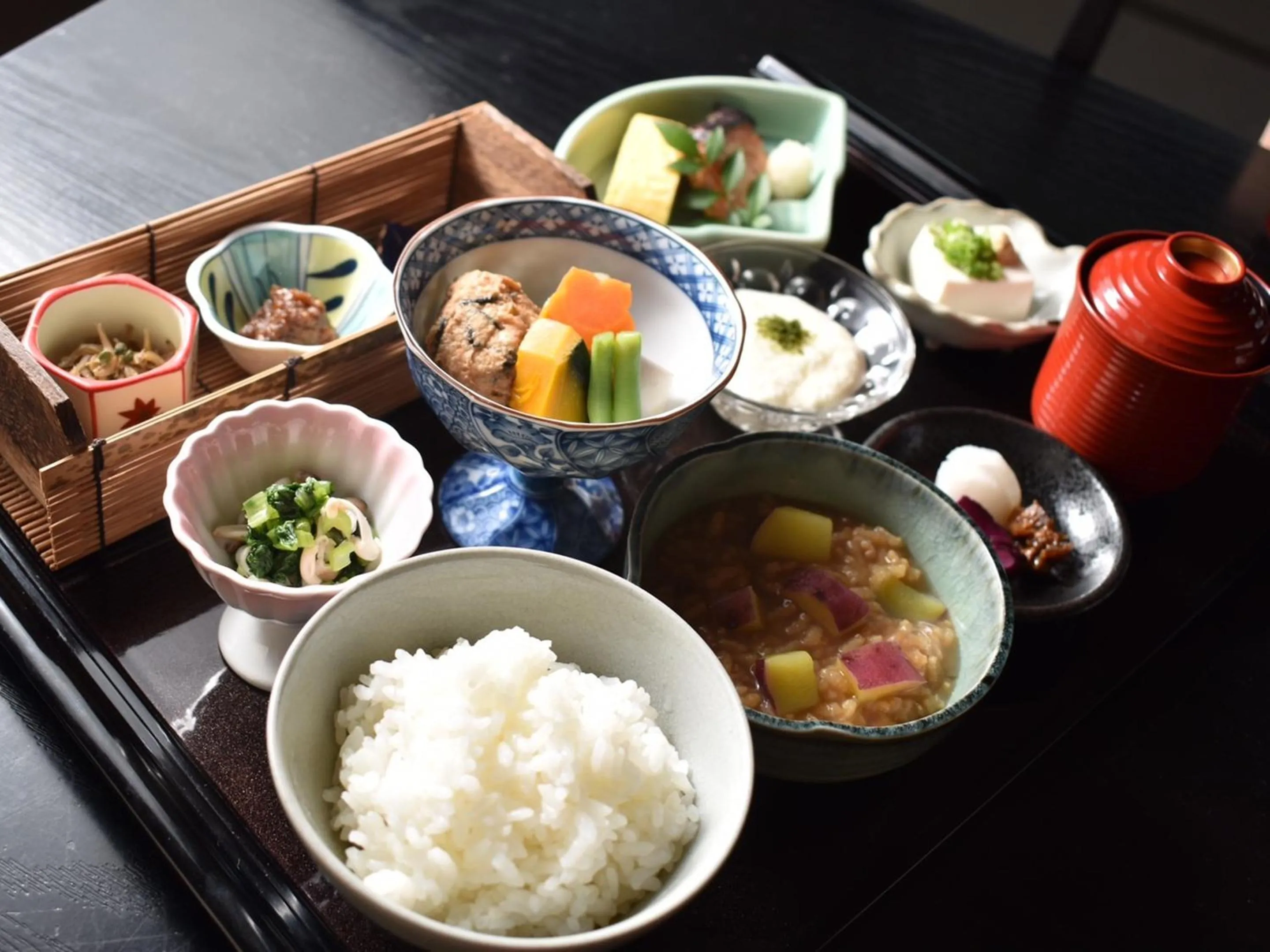 Breakfast in Shiroyama Ryokan