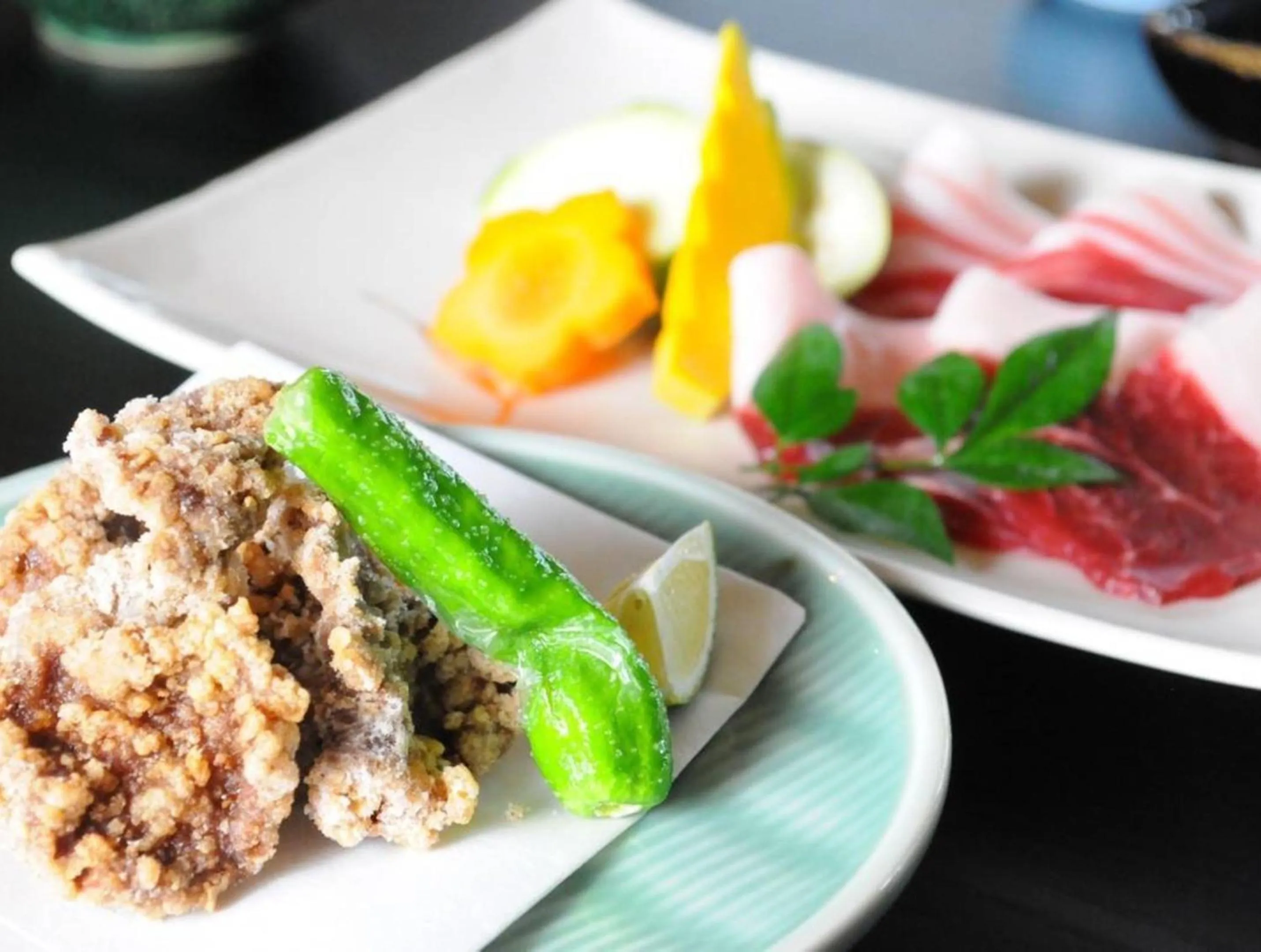 Dinner in Shiroyama Ryokan