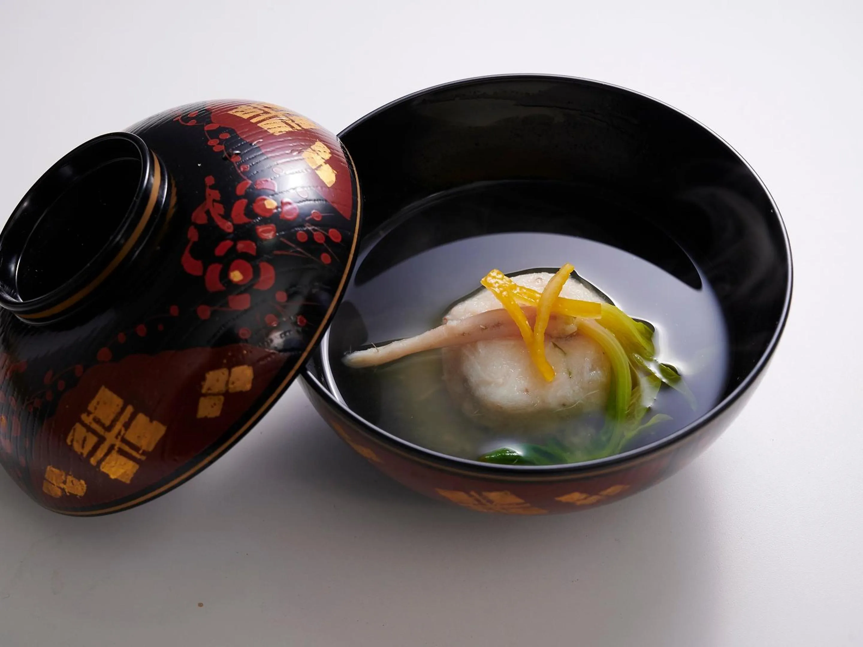 Food close-up in Shiroyama Ryokan