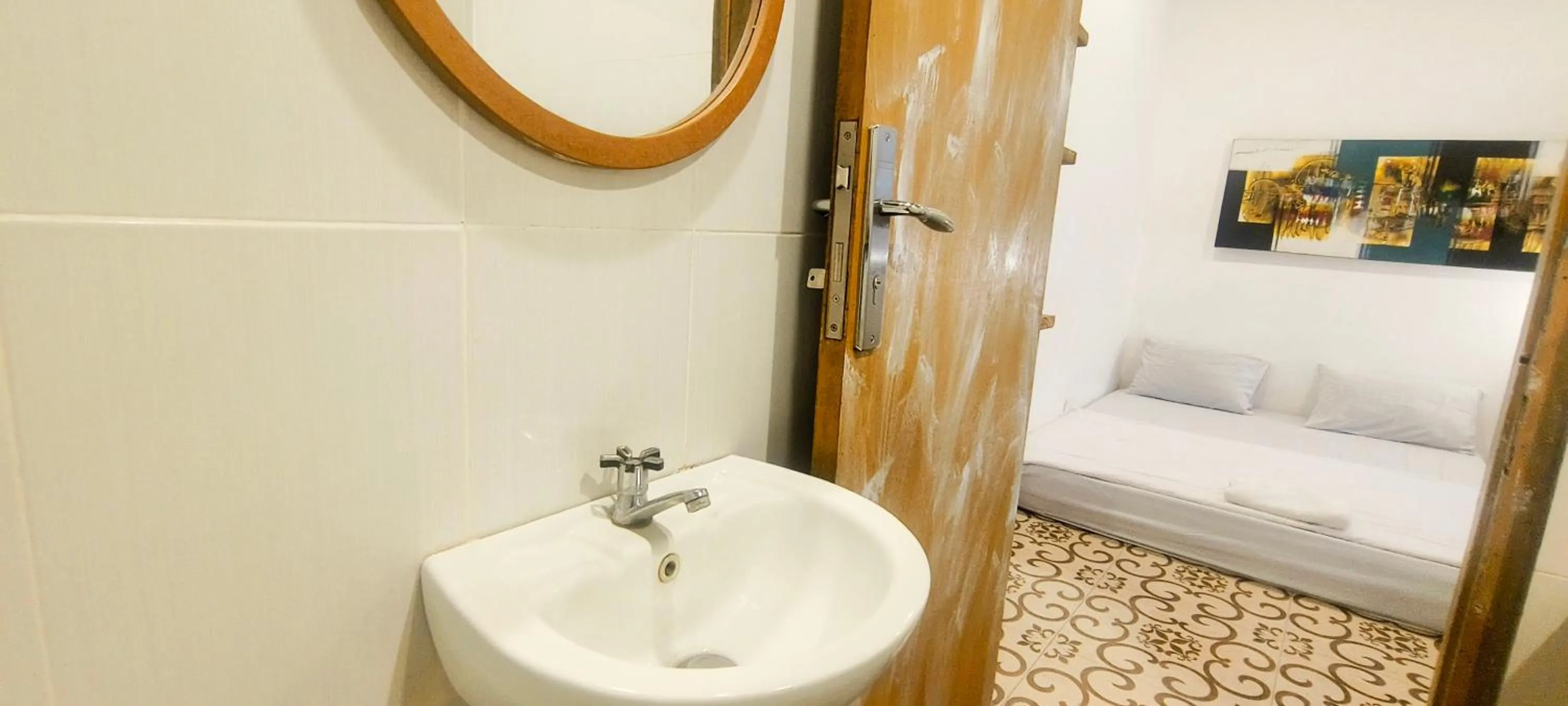 Bed in Damuh Guest House