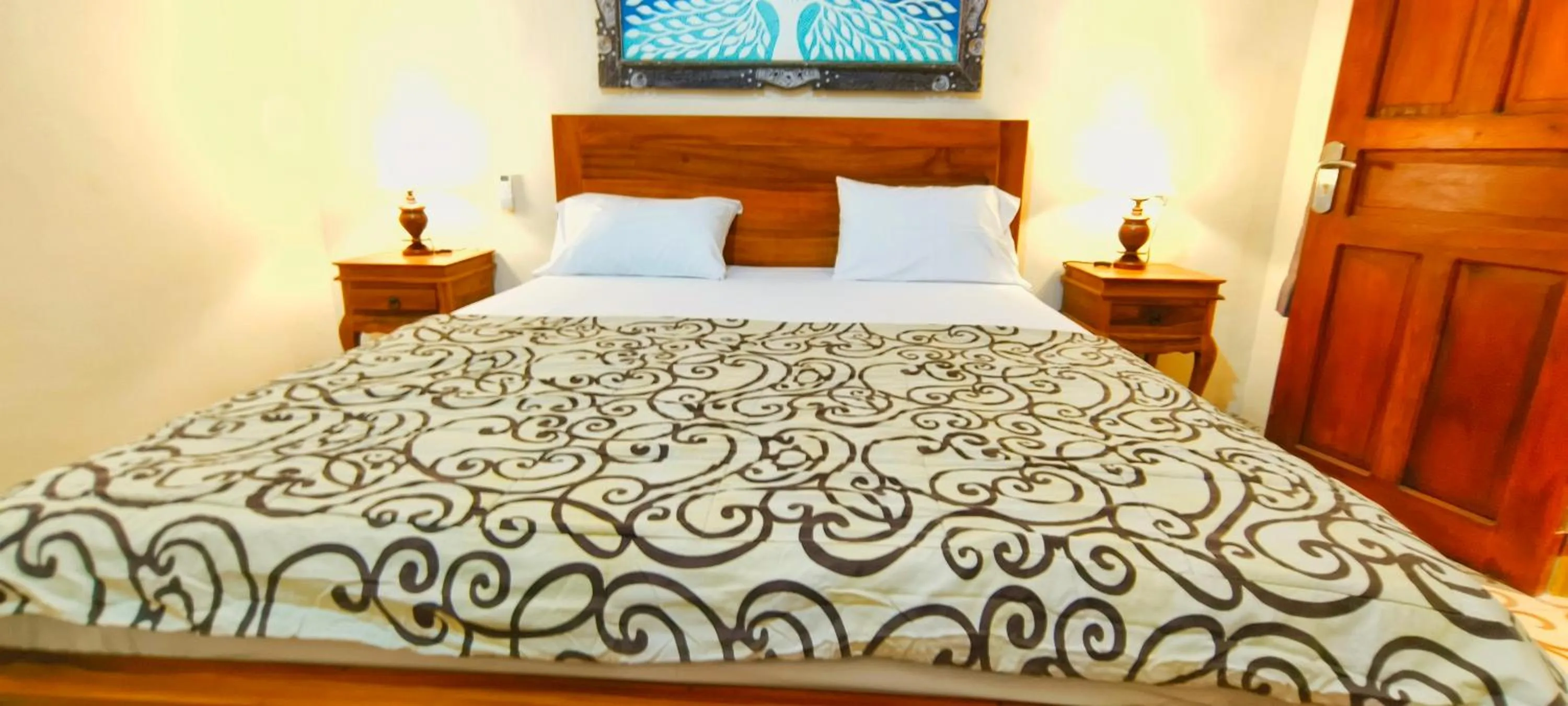 Bed in Damuh Guest House