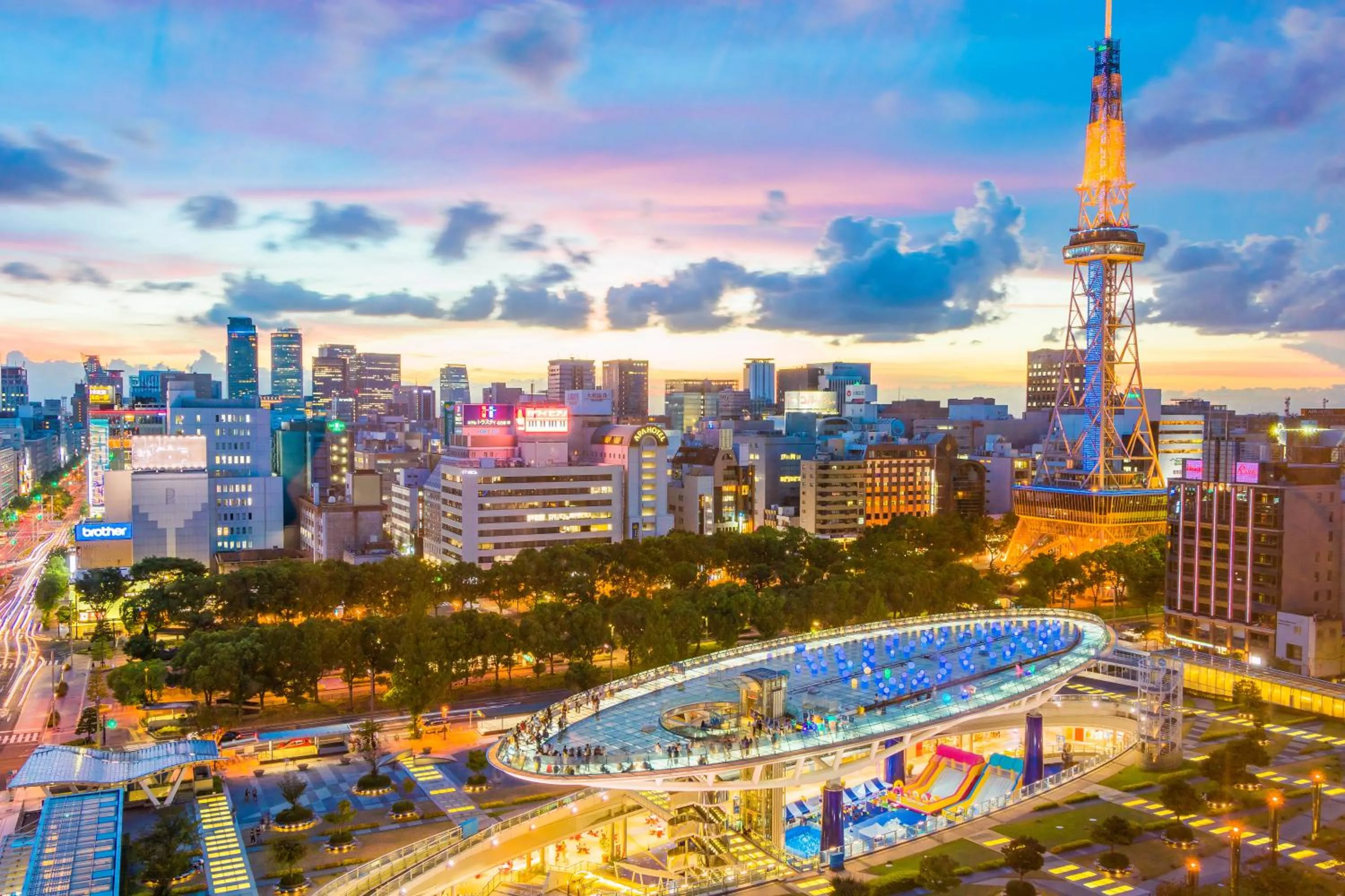 Nearby landmark in Nagoya JR Gate Tower Hotel