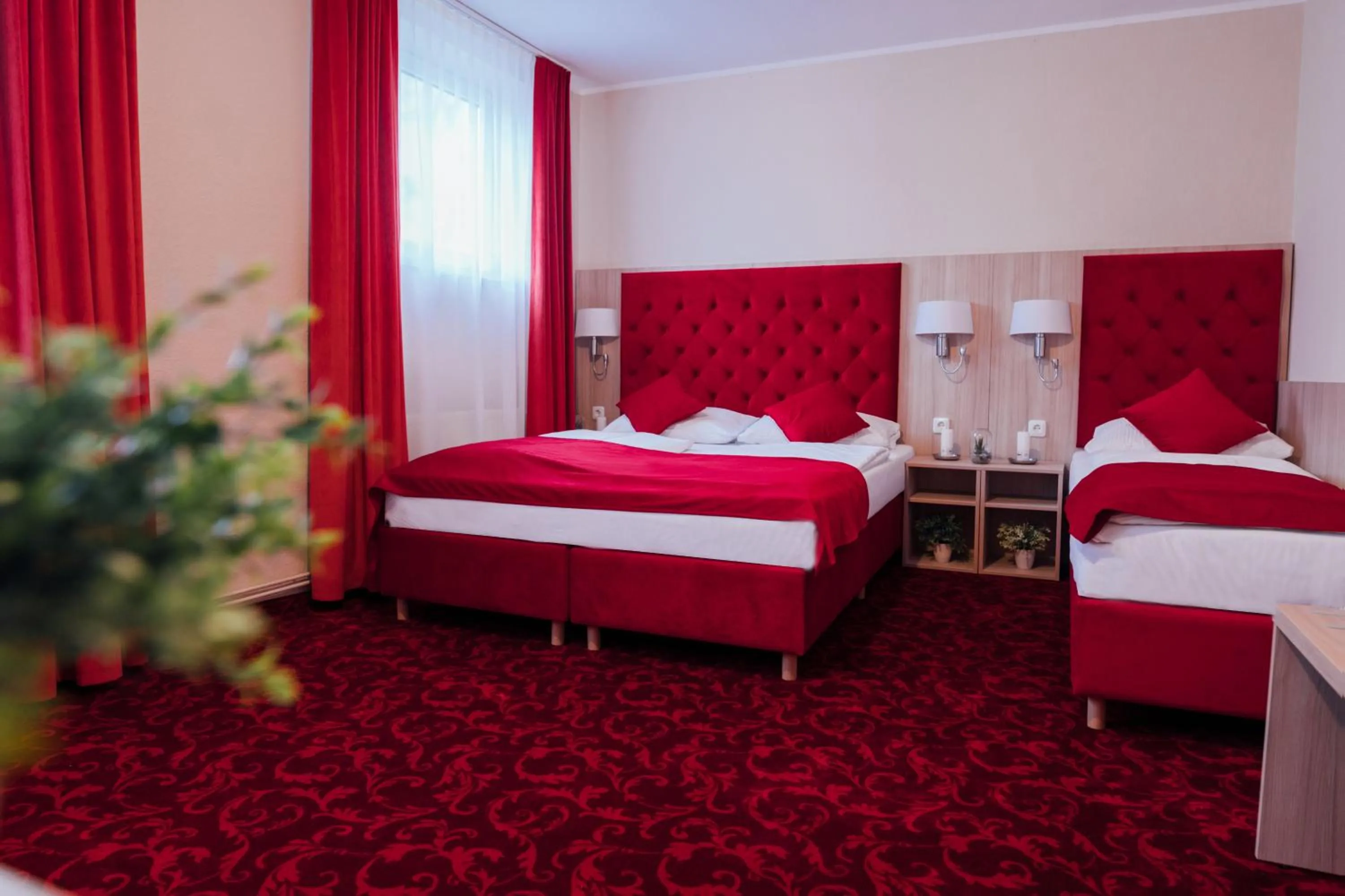 Photo of the whole room, Bed in Hotel CULT Hamburg