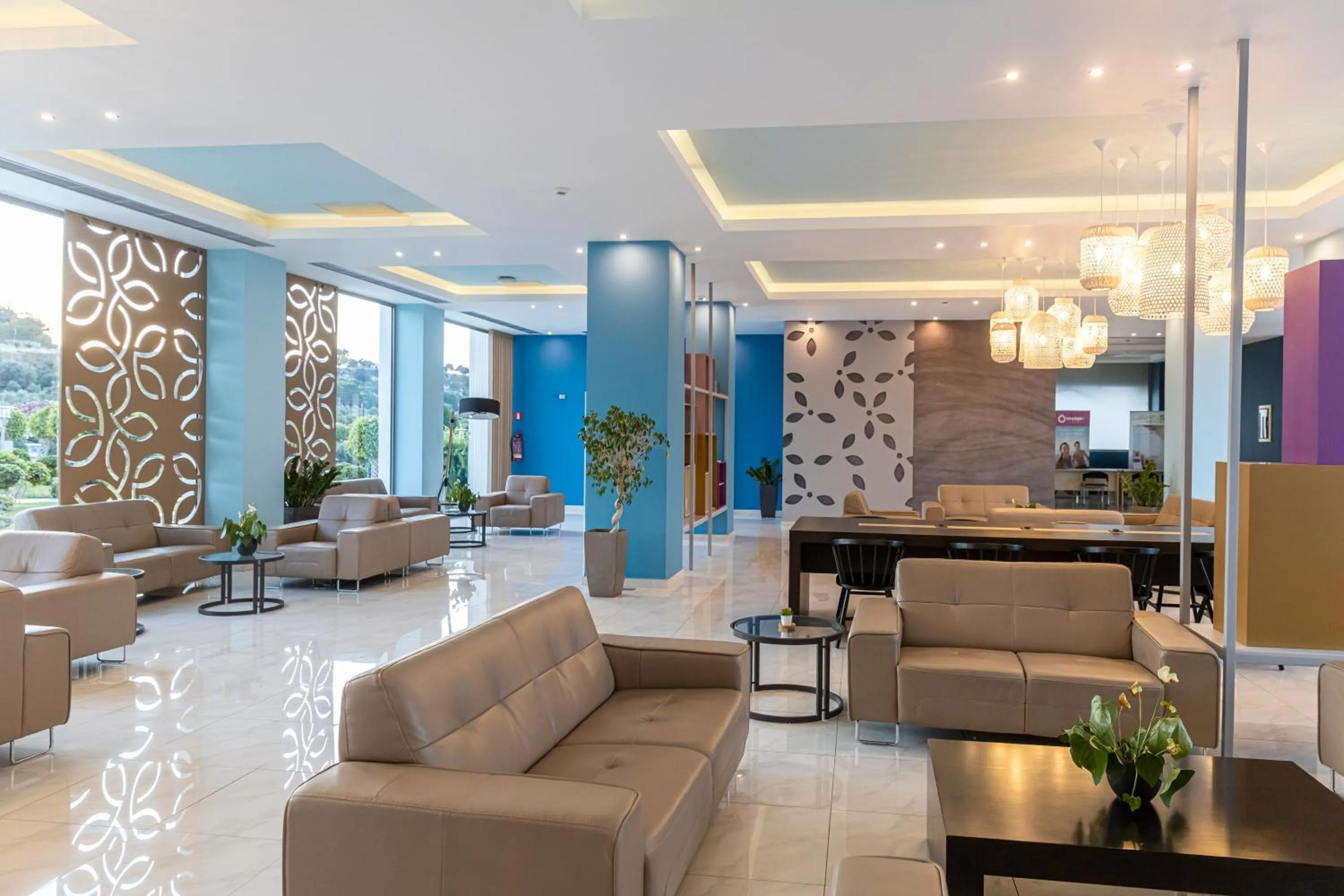 Lobby or reception in Asterias Beach Resort