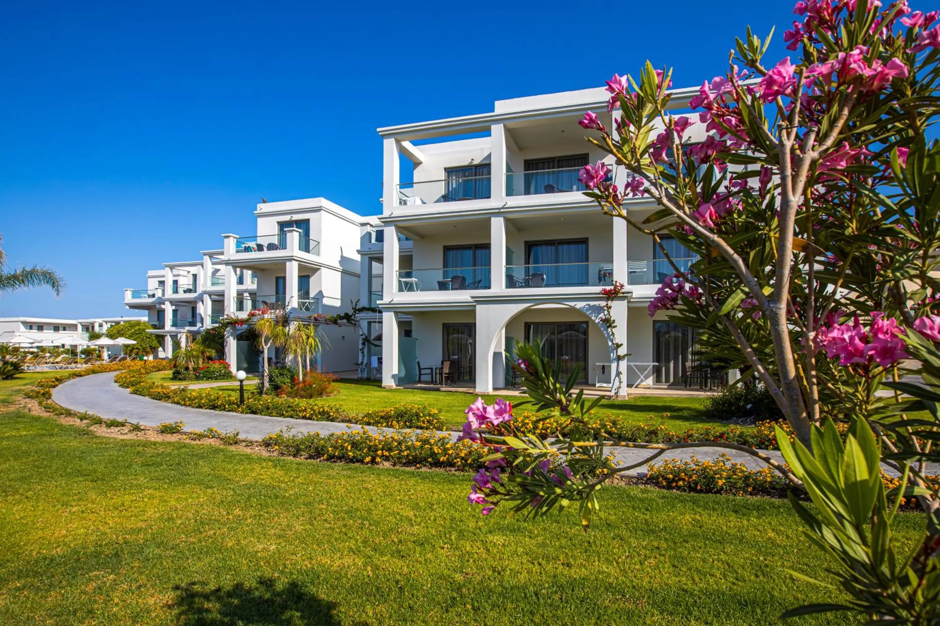 Garden in Asterias Beach Resort
