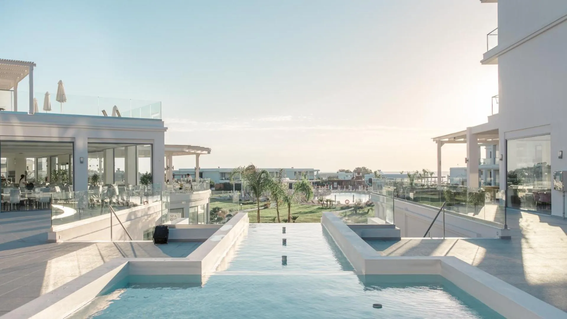 Property building in Asterias Beach Resort