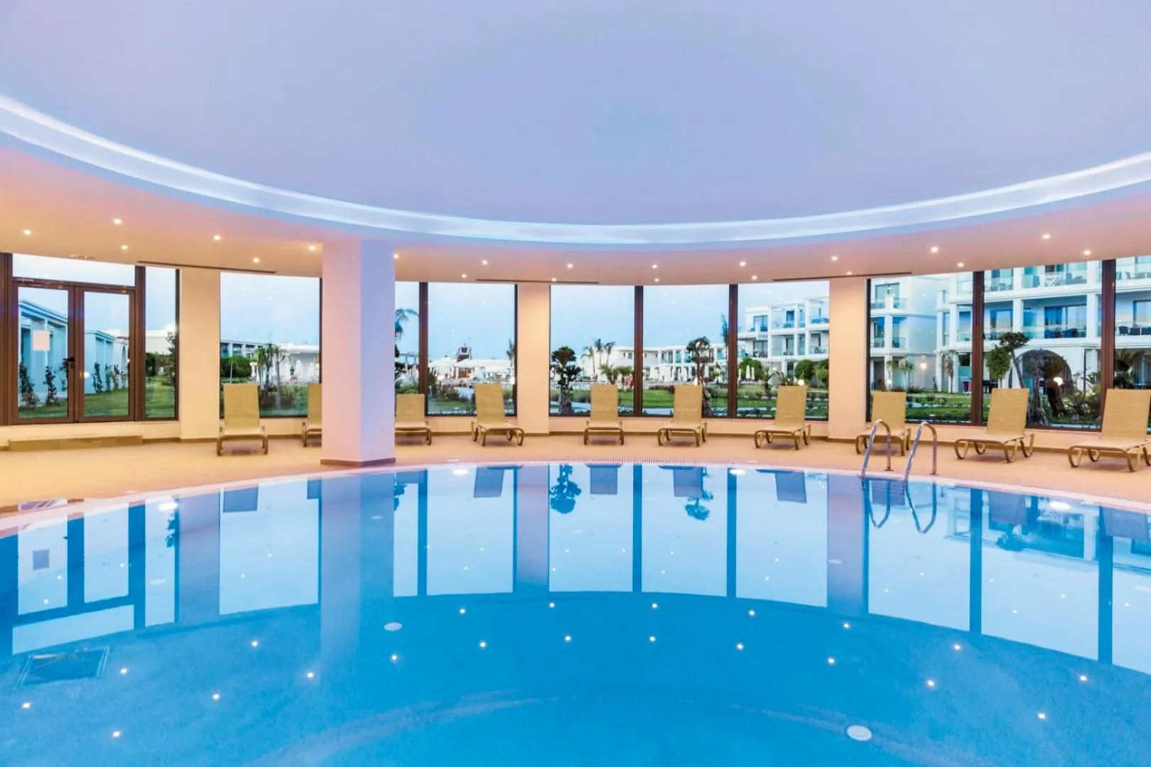 Swimming pool in Asterias Beach Resort