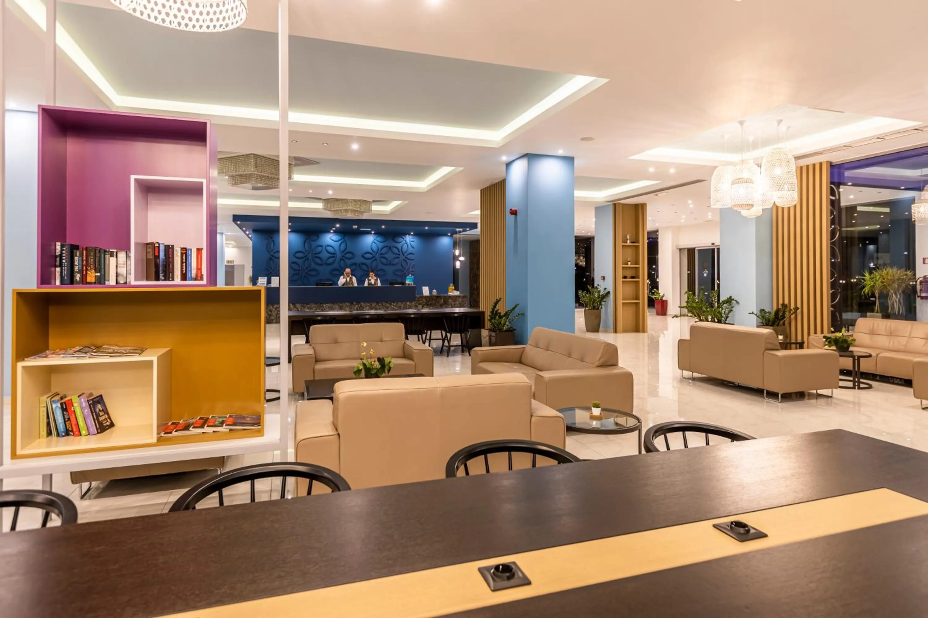 Lobby or reception in Asterias Beach Resort