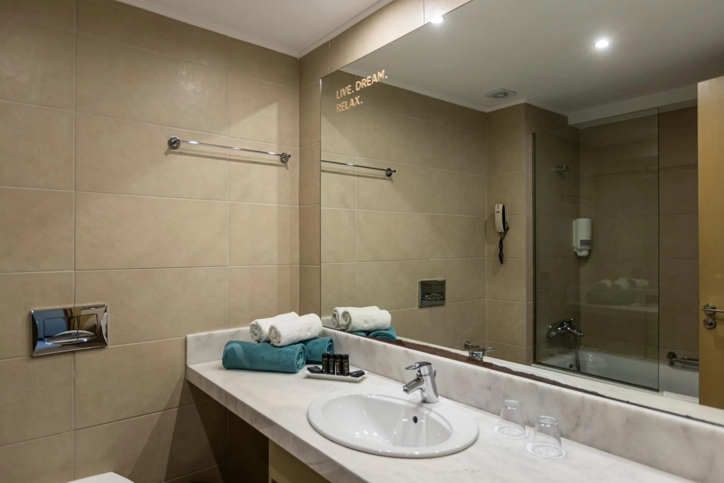 Bathroom in Asterias Beach Resort