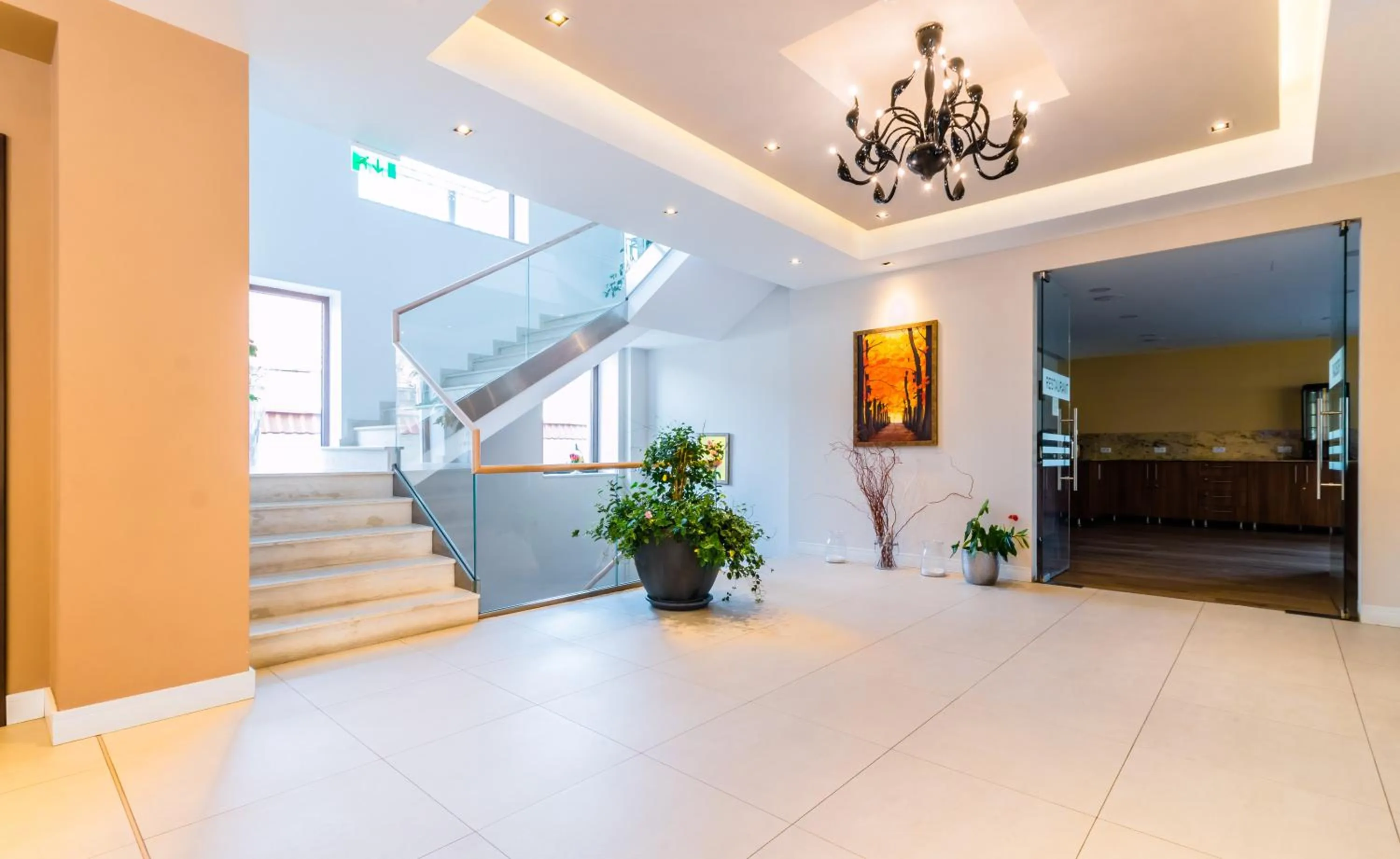 Lobby or reception in Radsor Hotel