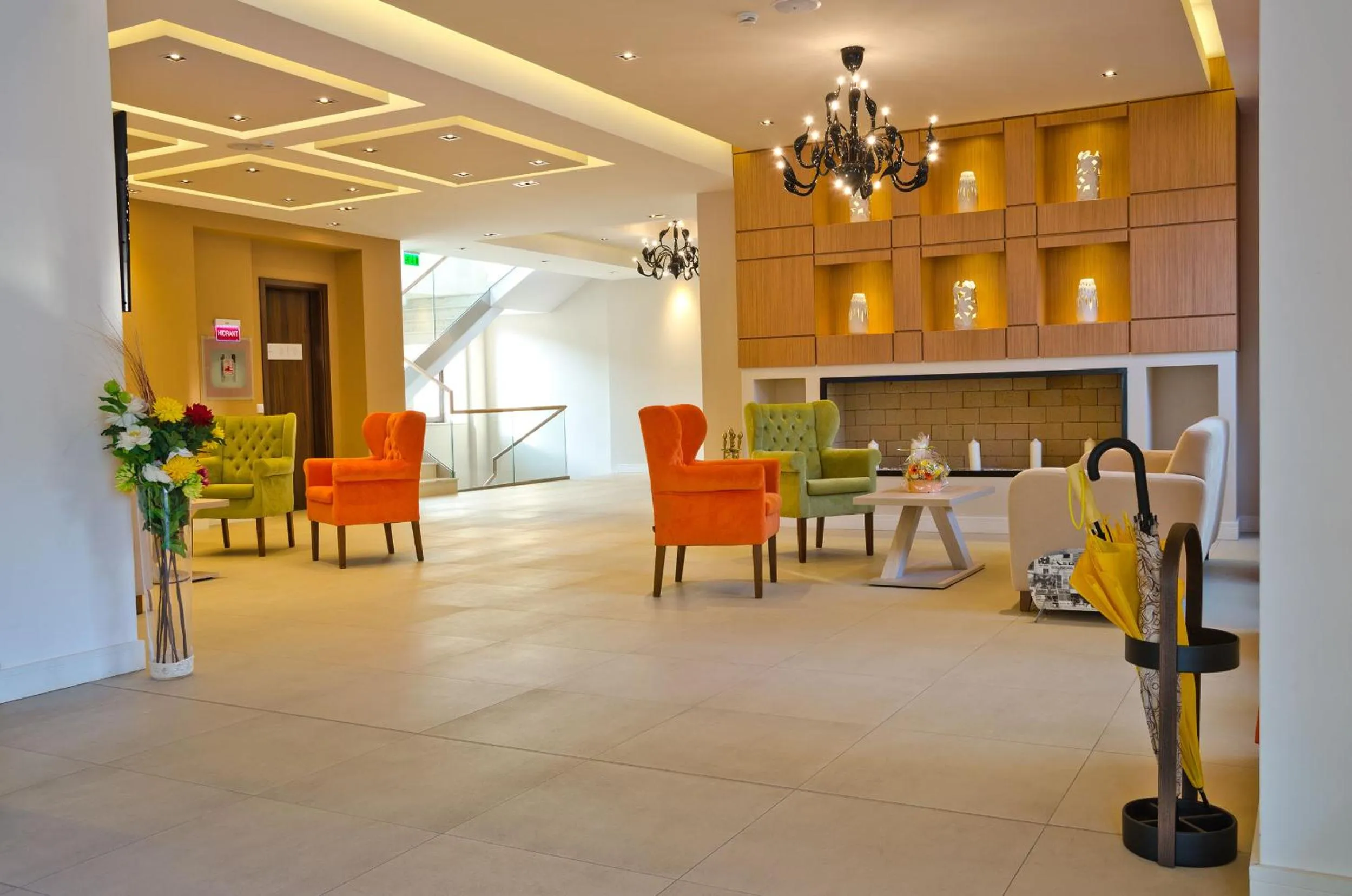 Lobby or reception in Radsor Hotel