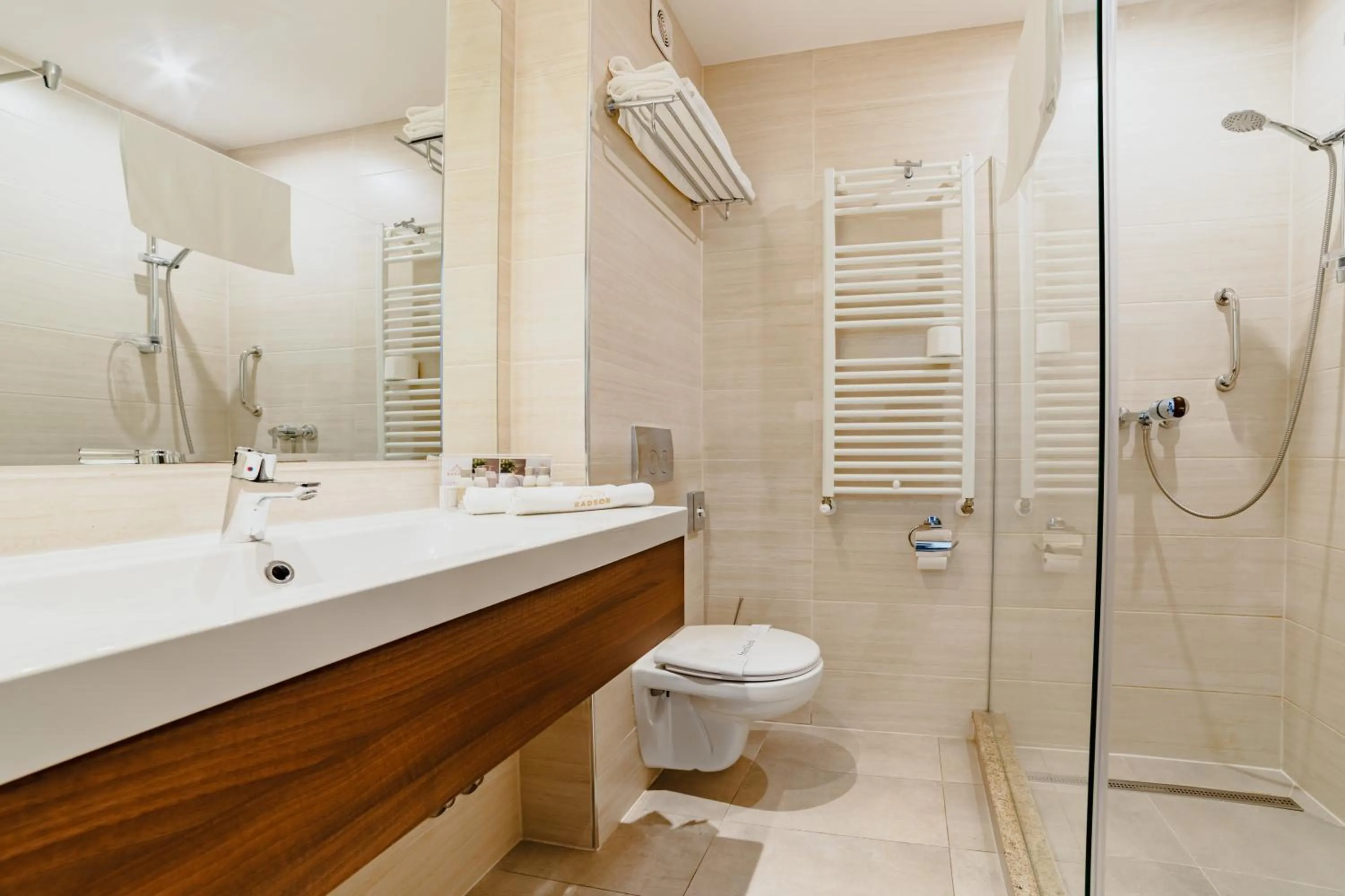 Bathroom in Radsor Hotel