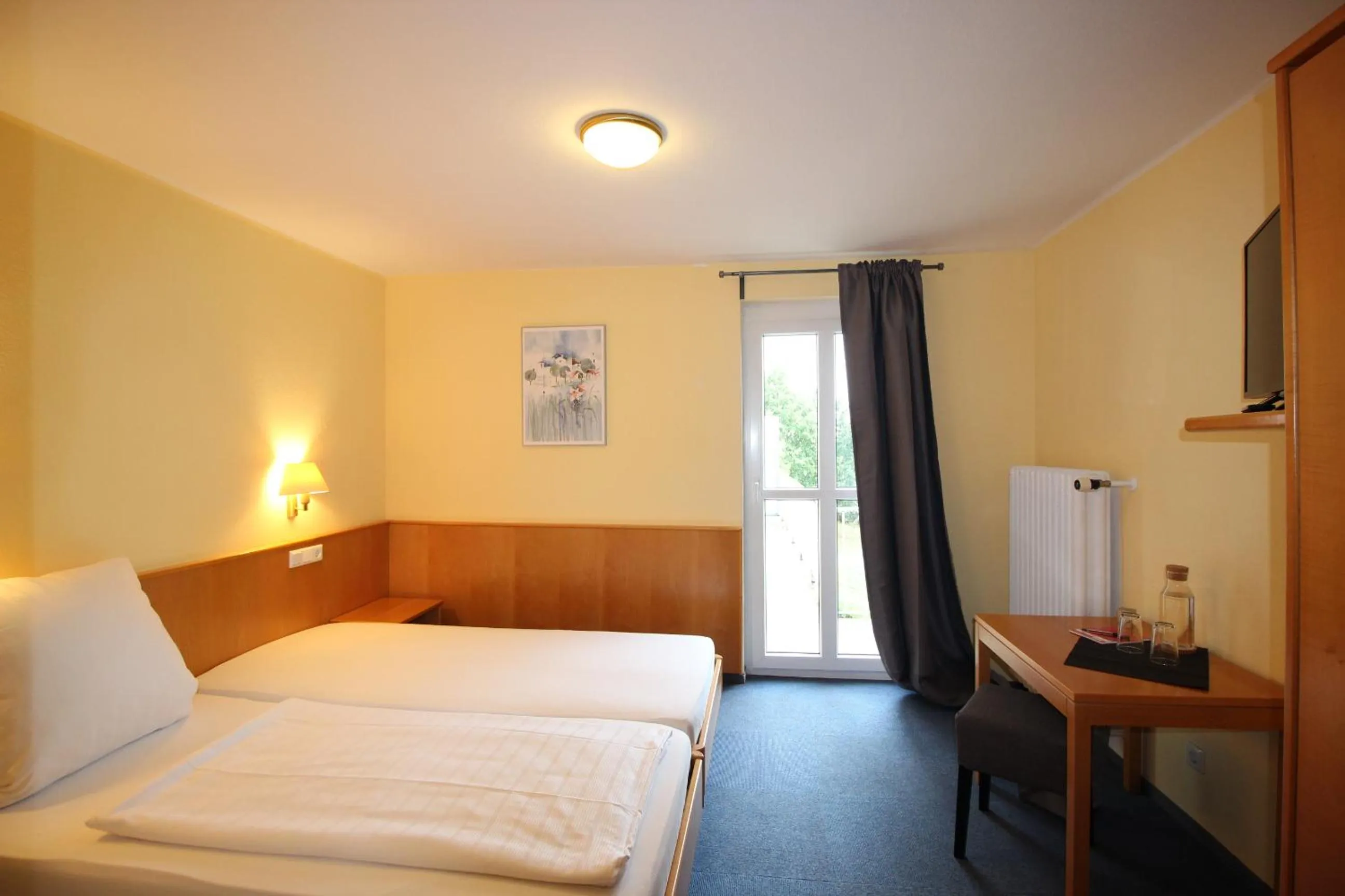 Day, Bed in Hotel Berghof