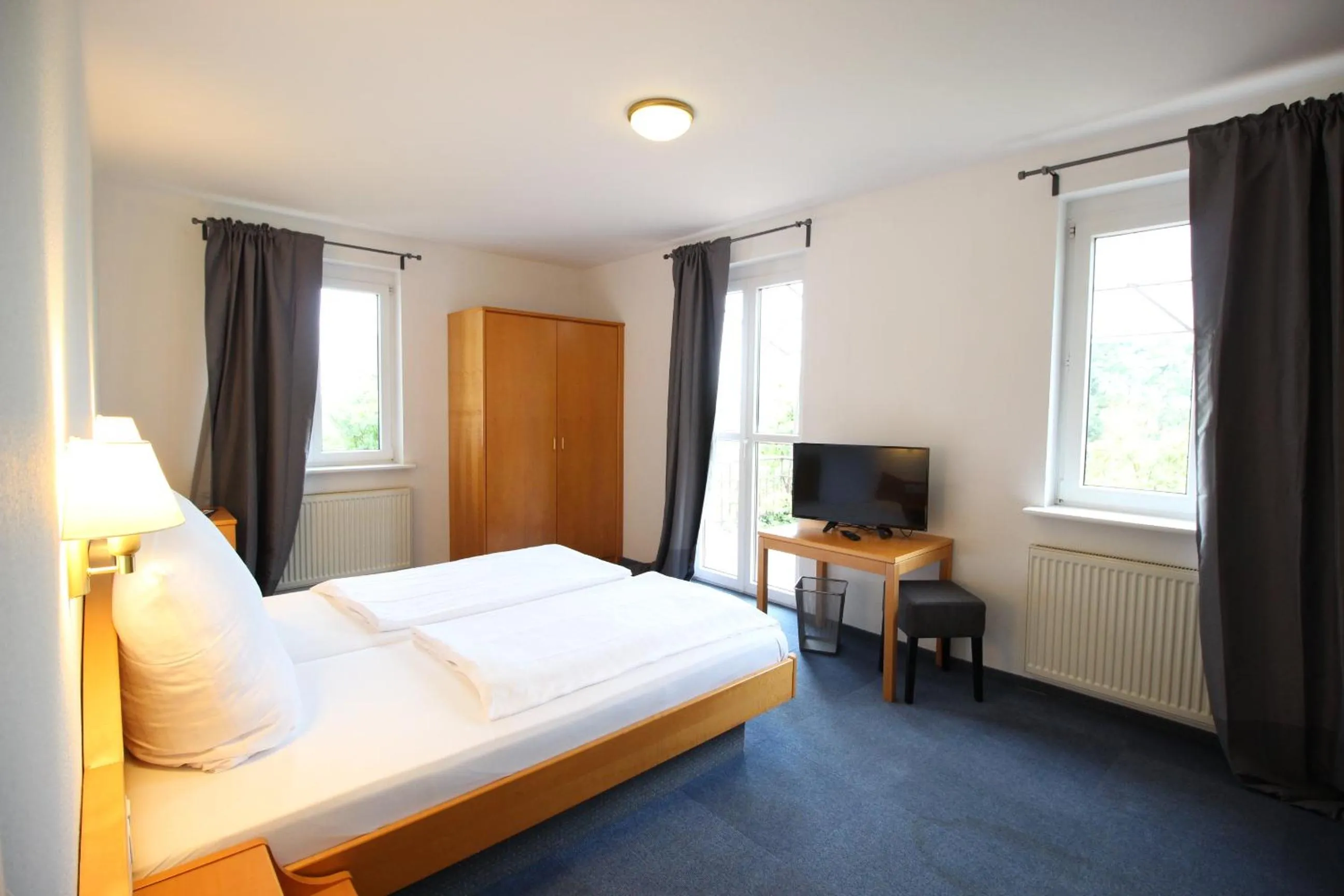 Day, Bed in Hotel Berghof