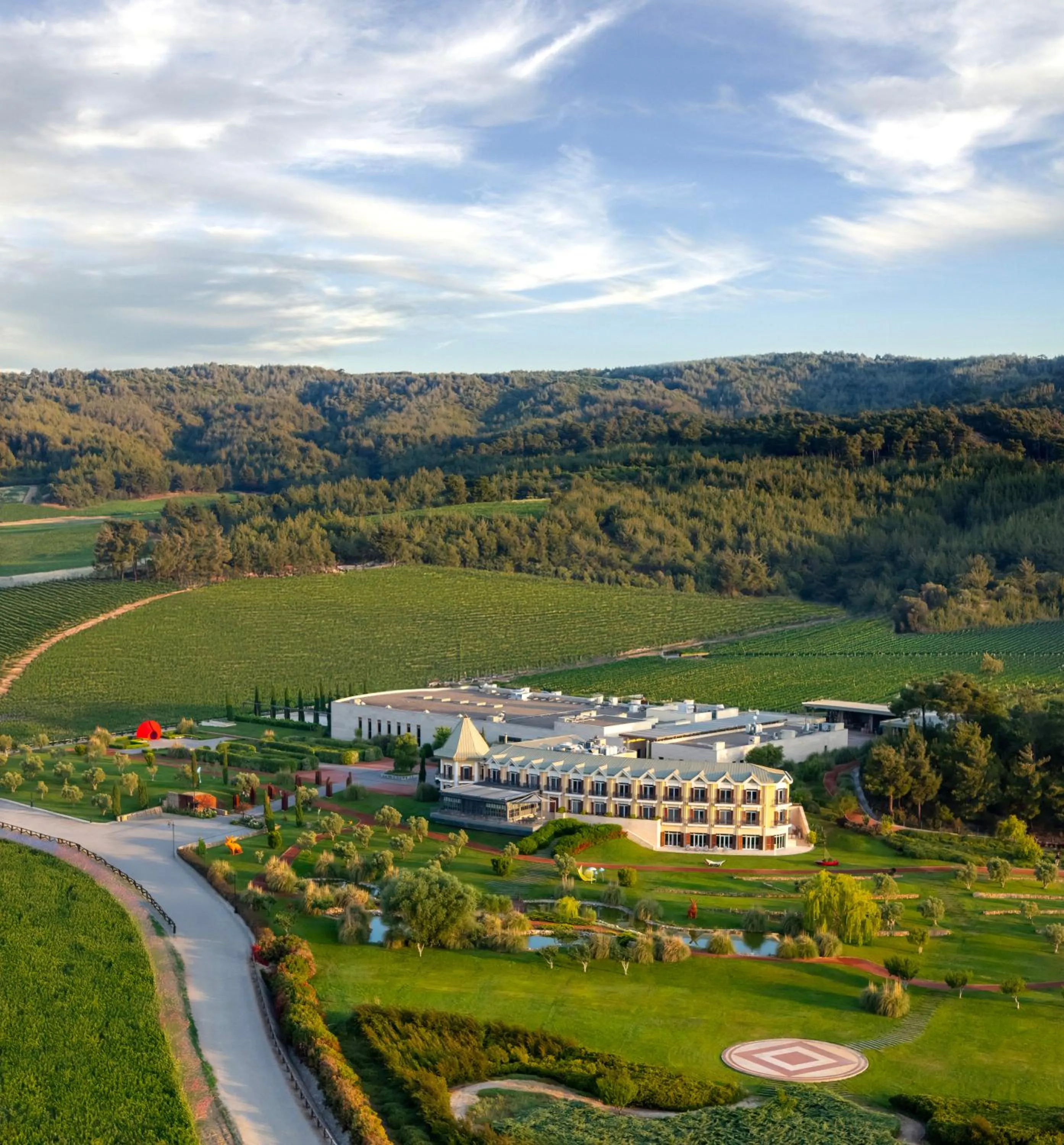 Bird's eye view in Hotel Caeli